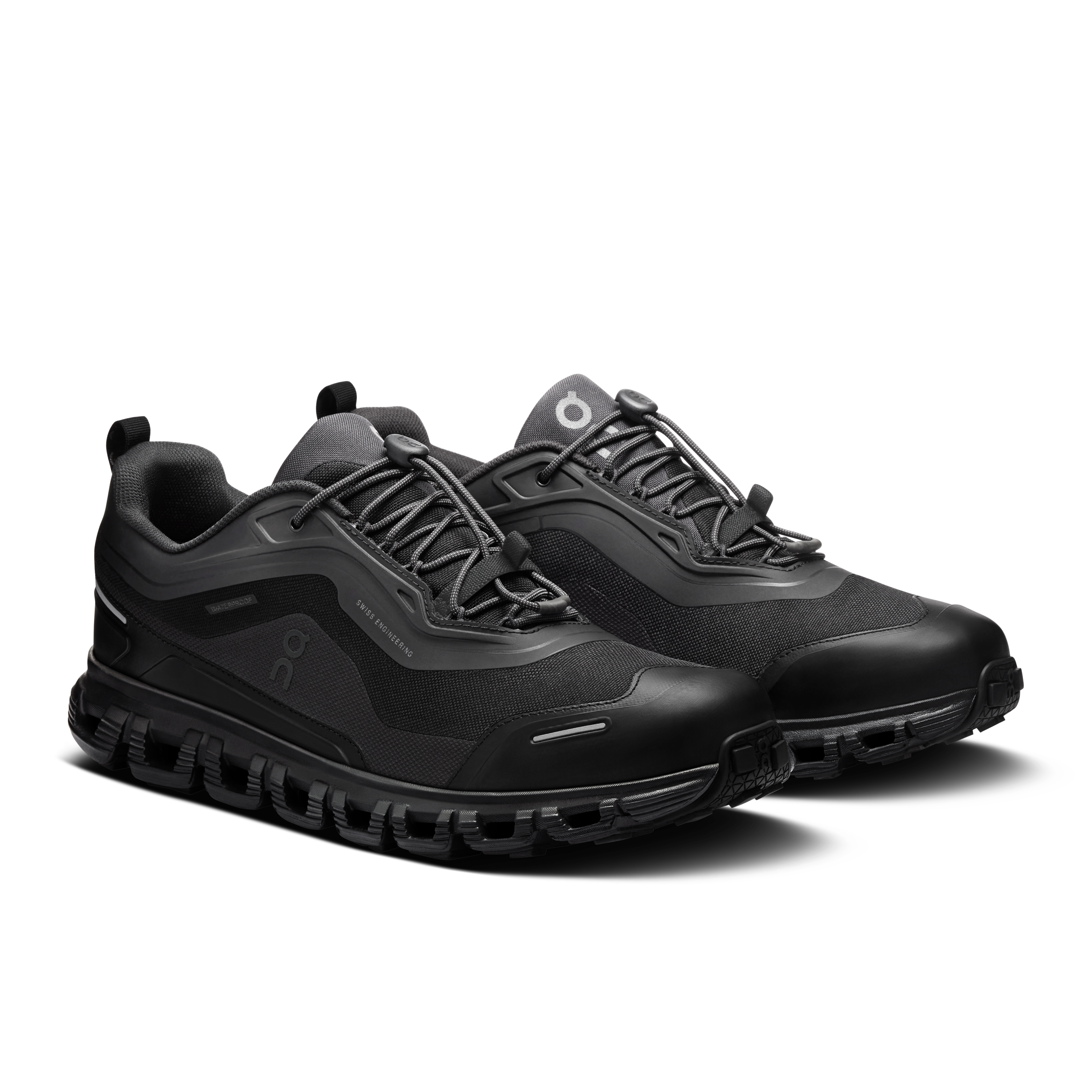 On Cloud 6 Geo Waterproof Black & Black メンズ デイリー シューズ