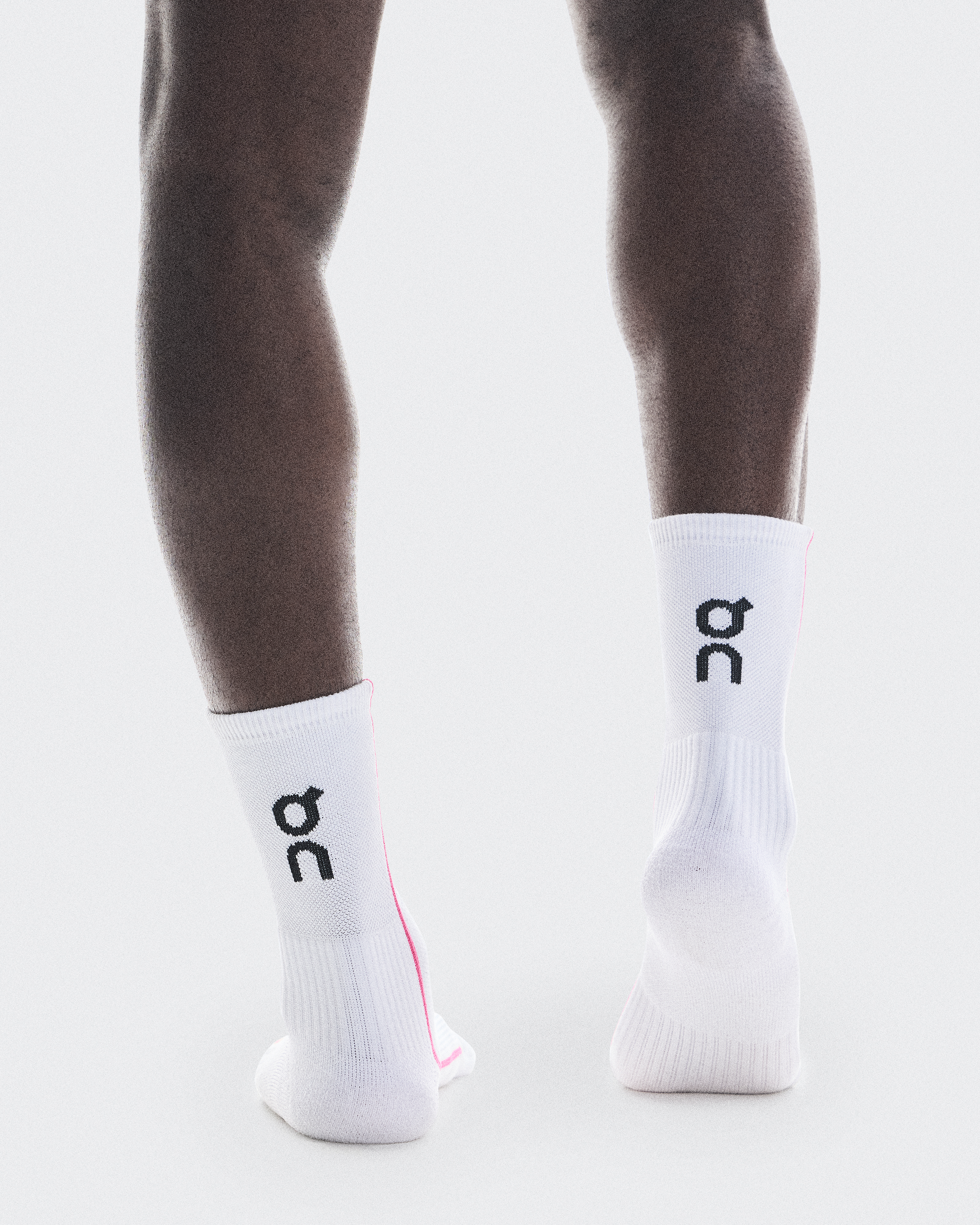 Court Sock HighUnisex / White | Pink / 38-40