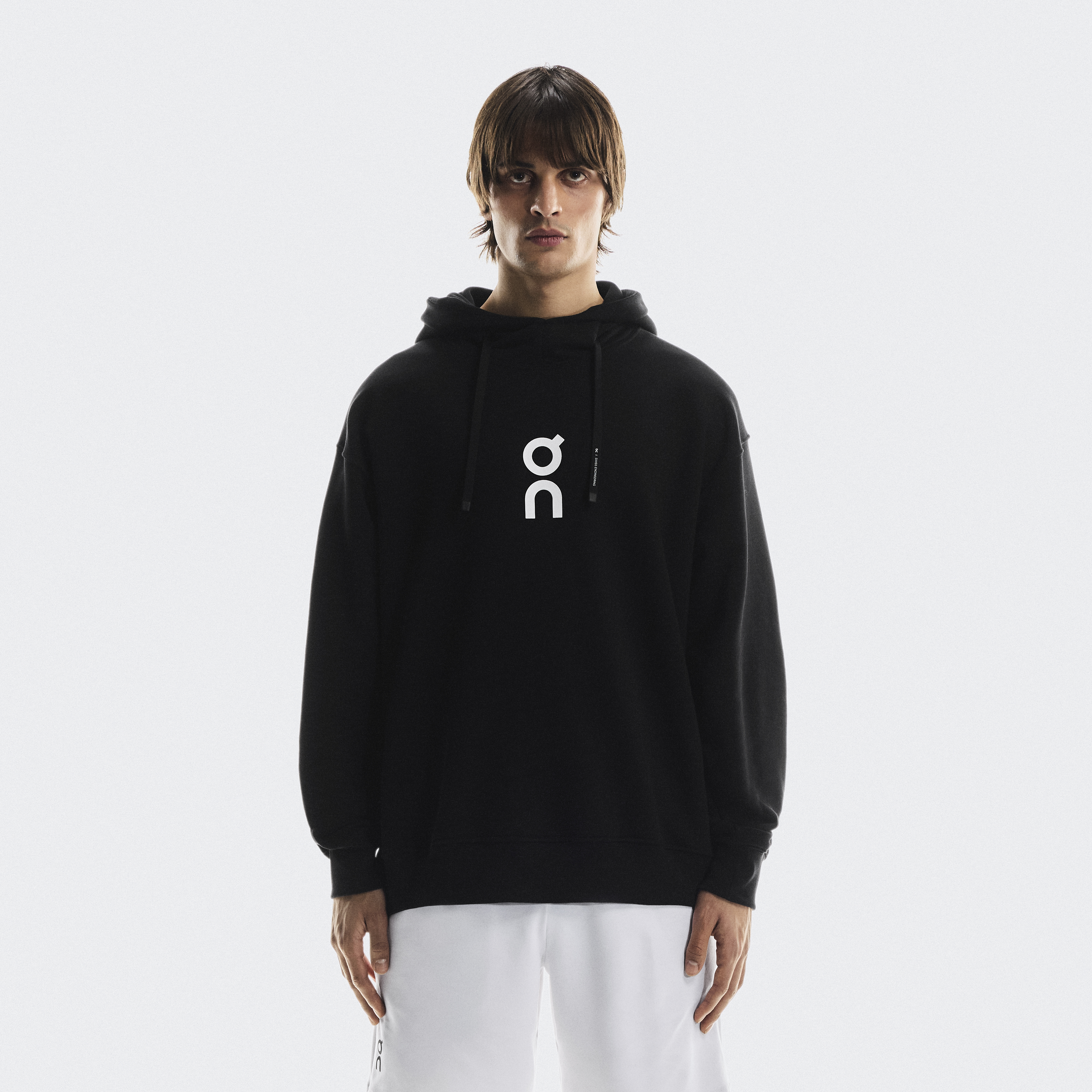 Club Hoodie Tennis in Black