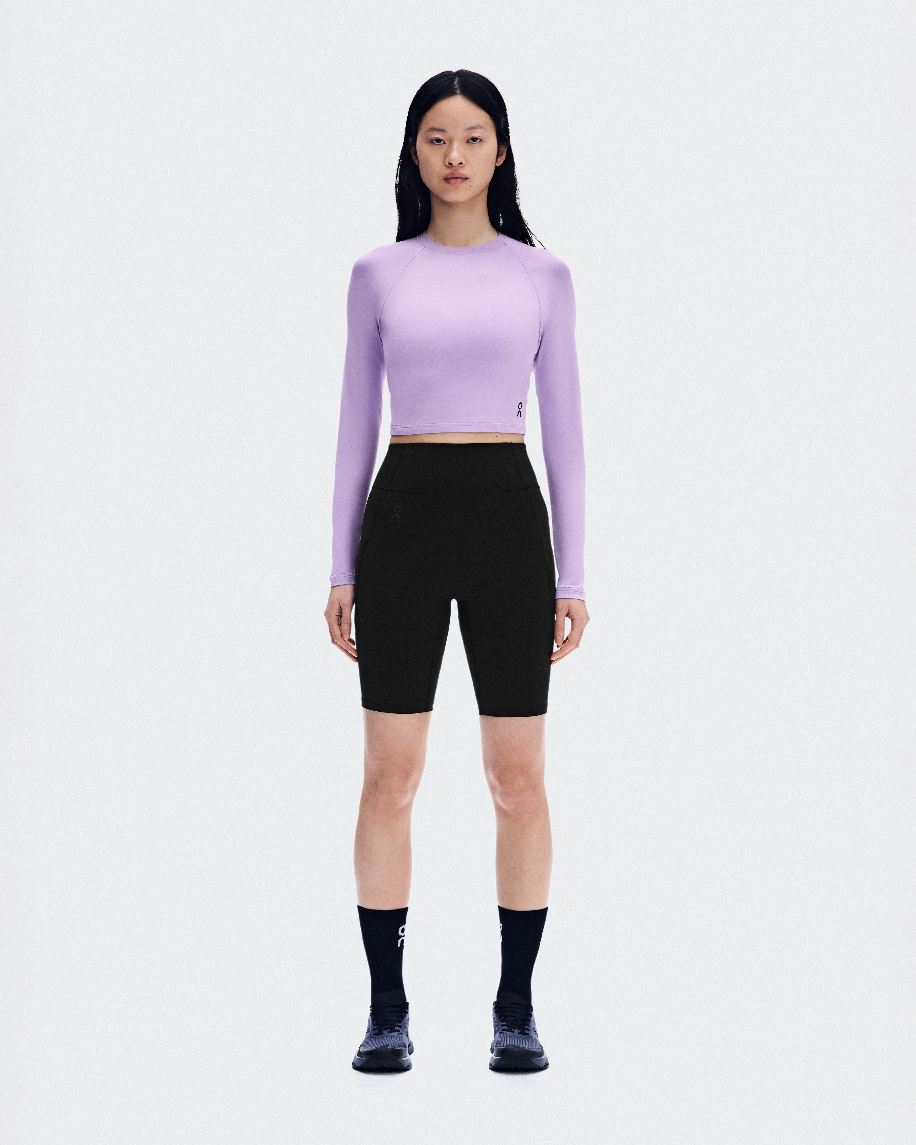 On Studio Long-T Crop Bloom Women Tops and t-shirts