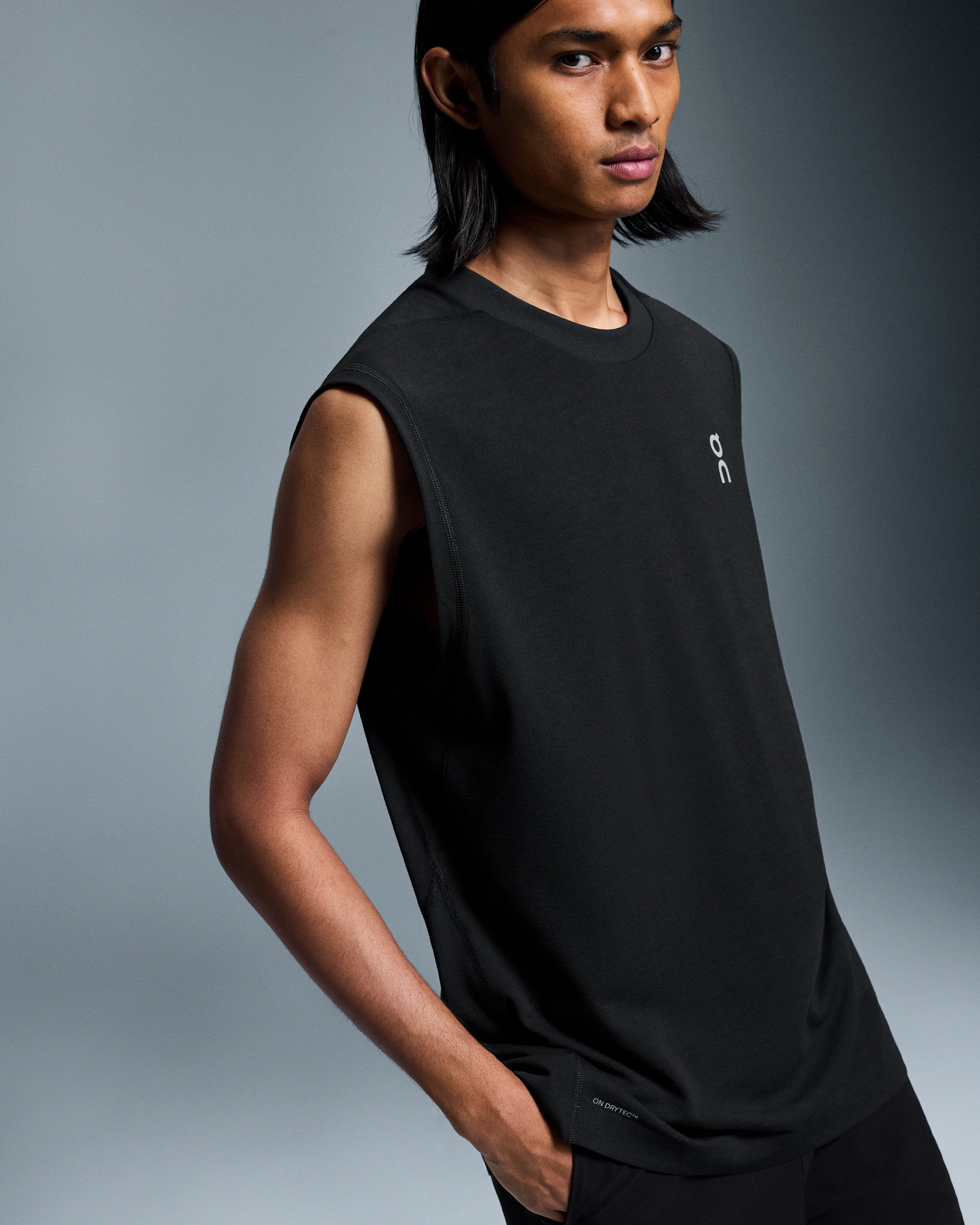 On Active Tank Black Men Tops and t-shirts