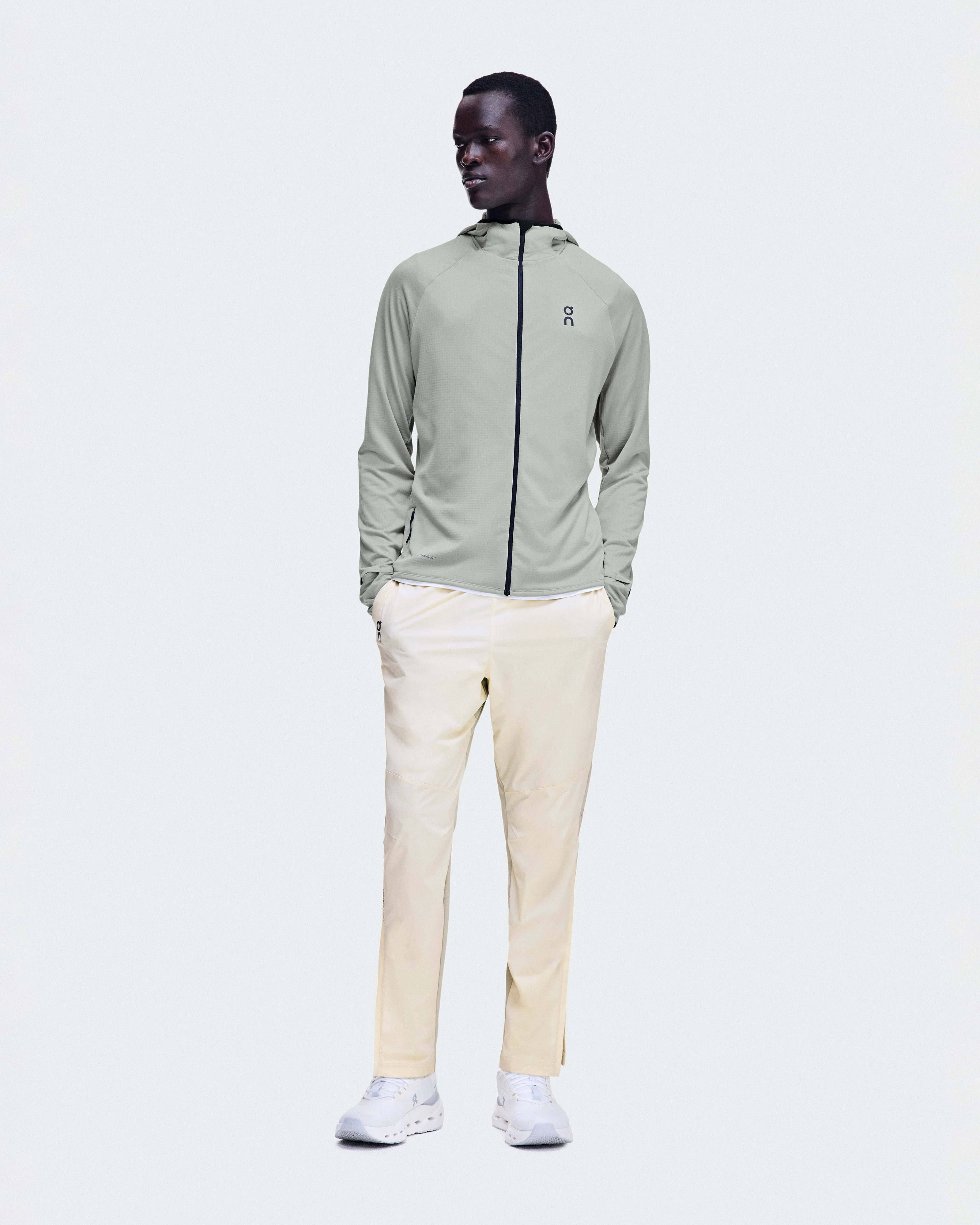 On Climate Zip Hoodie Brume Men Hoodies and sweatshirts
