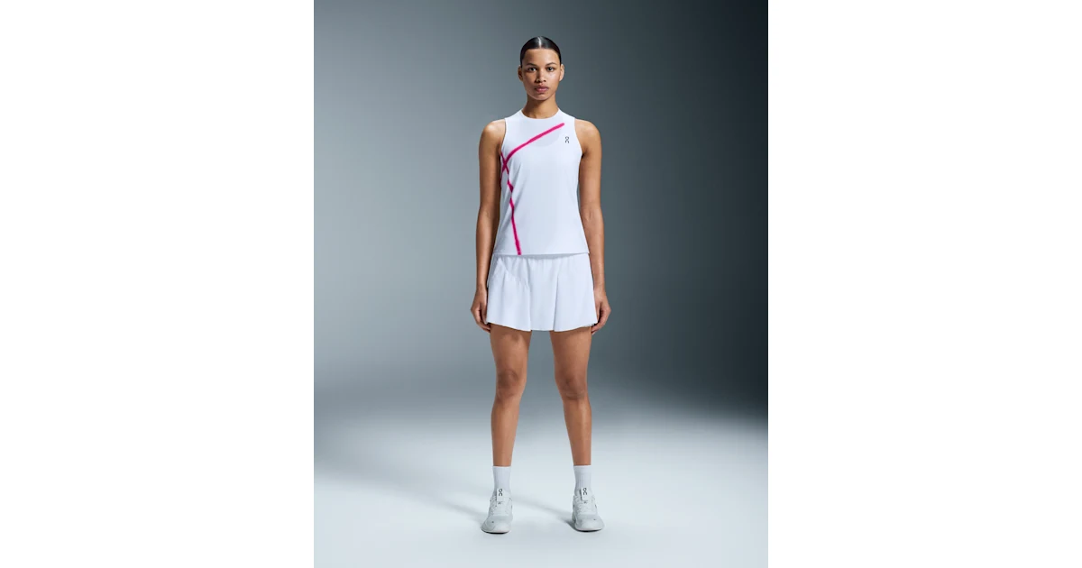 Women's Court Skirt | White | On United States Women's Court Skirt | White | On United States