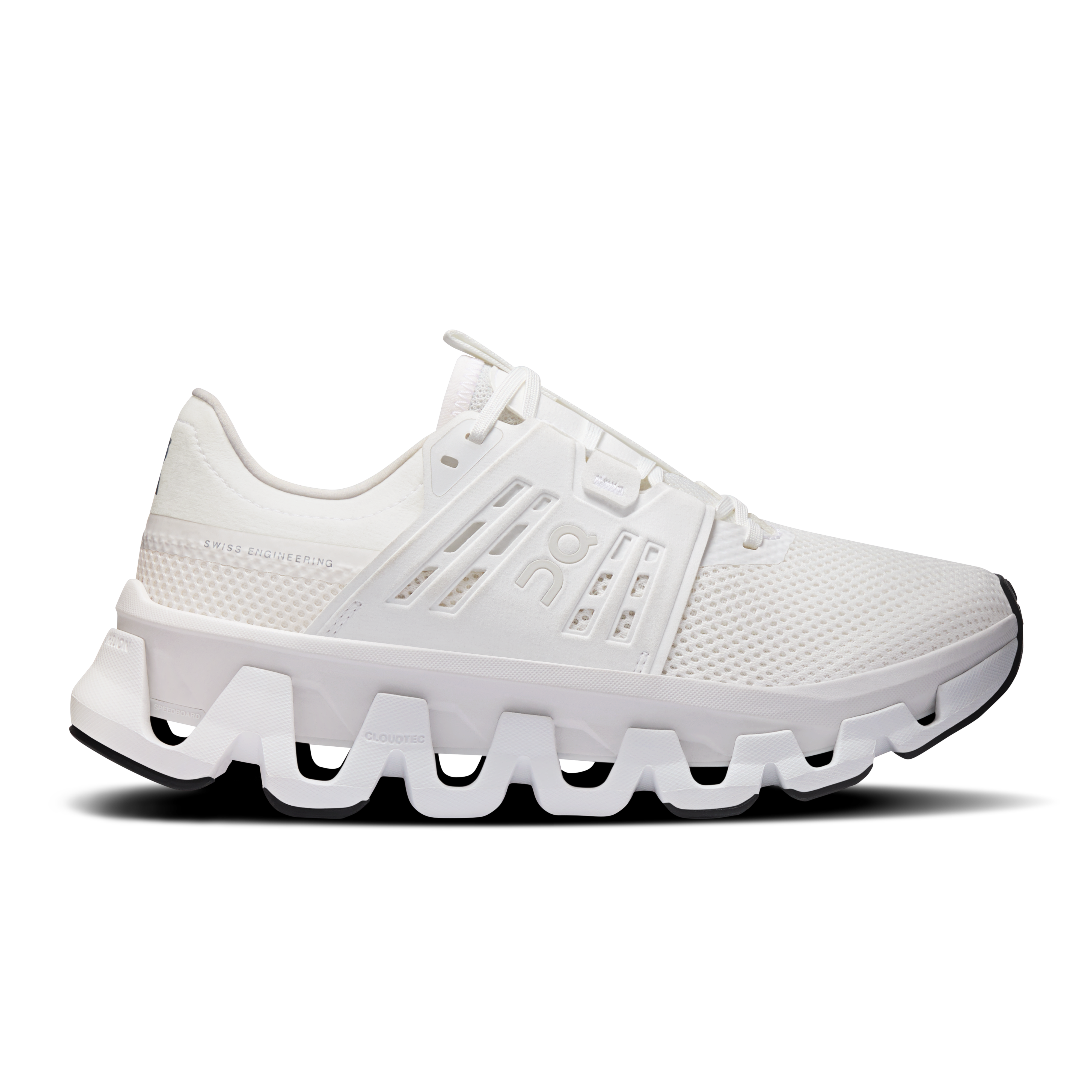 Cloudswift Amp Road Running Shoe in White/White
