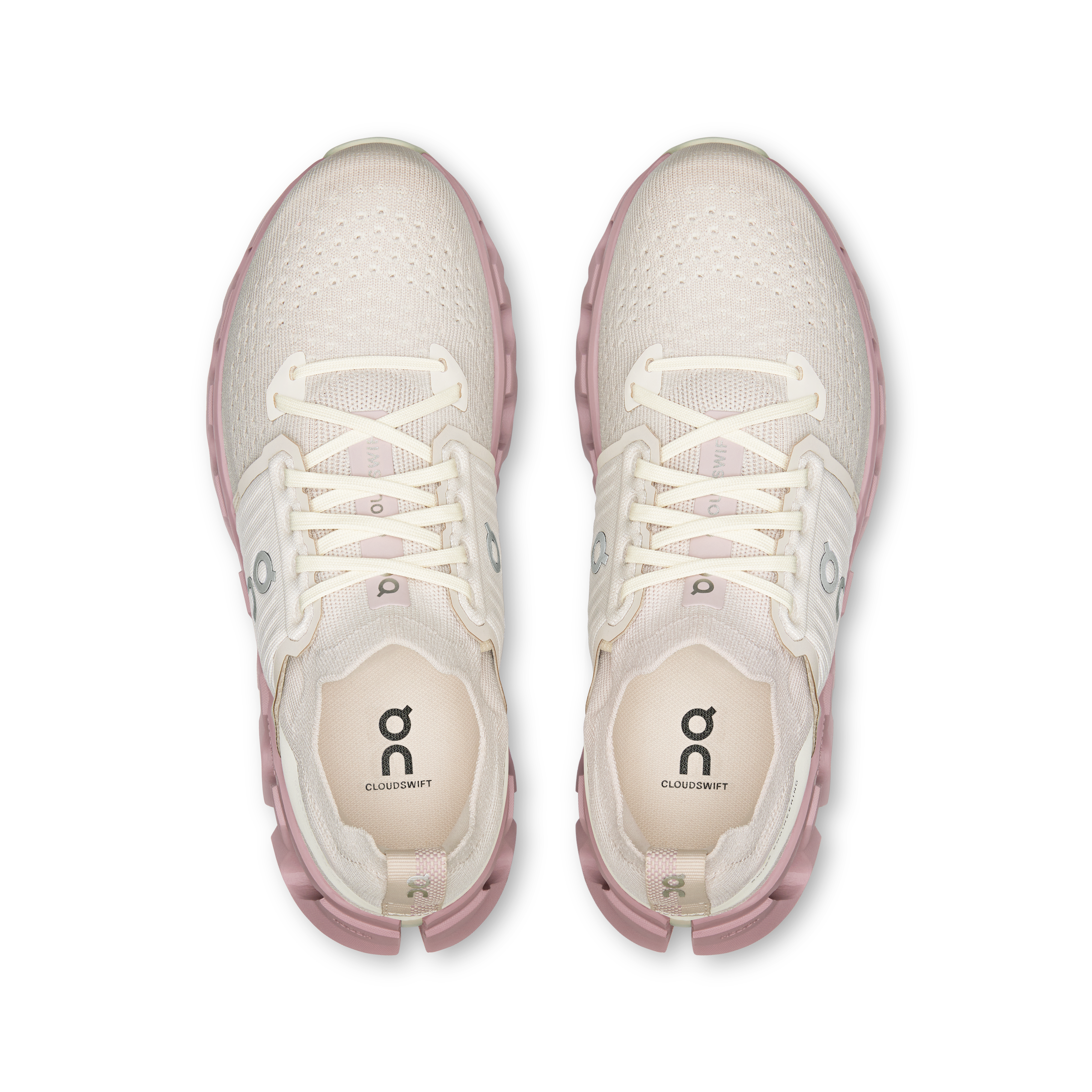 On Cloudswift 4 Pearl & Mauve Femme Running sur route Chaussures