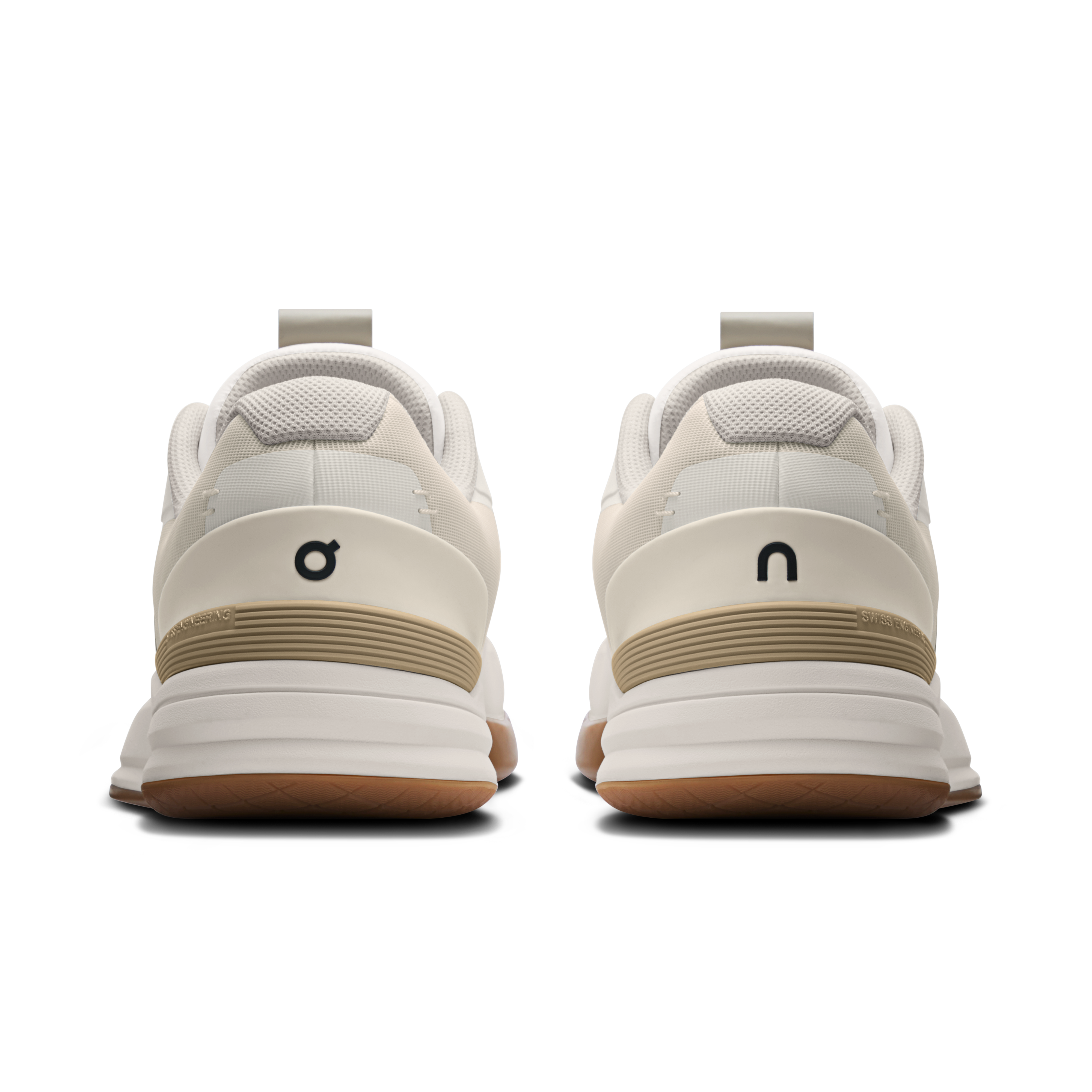 On THE ROGER Pro Ivory & Ivory メンズ テニス シューズ