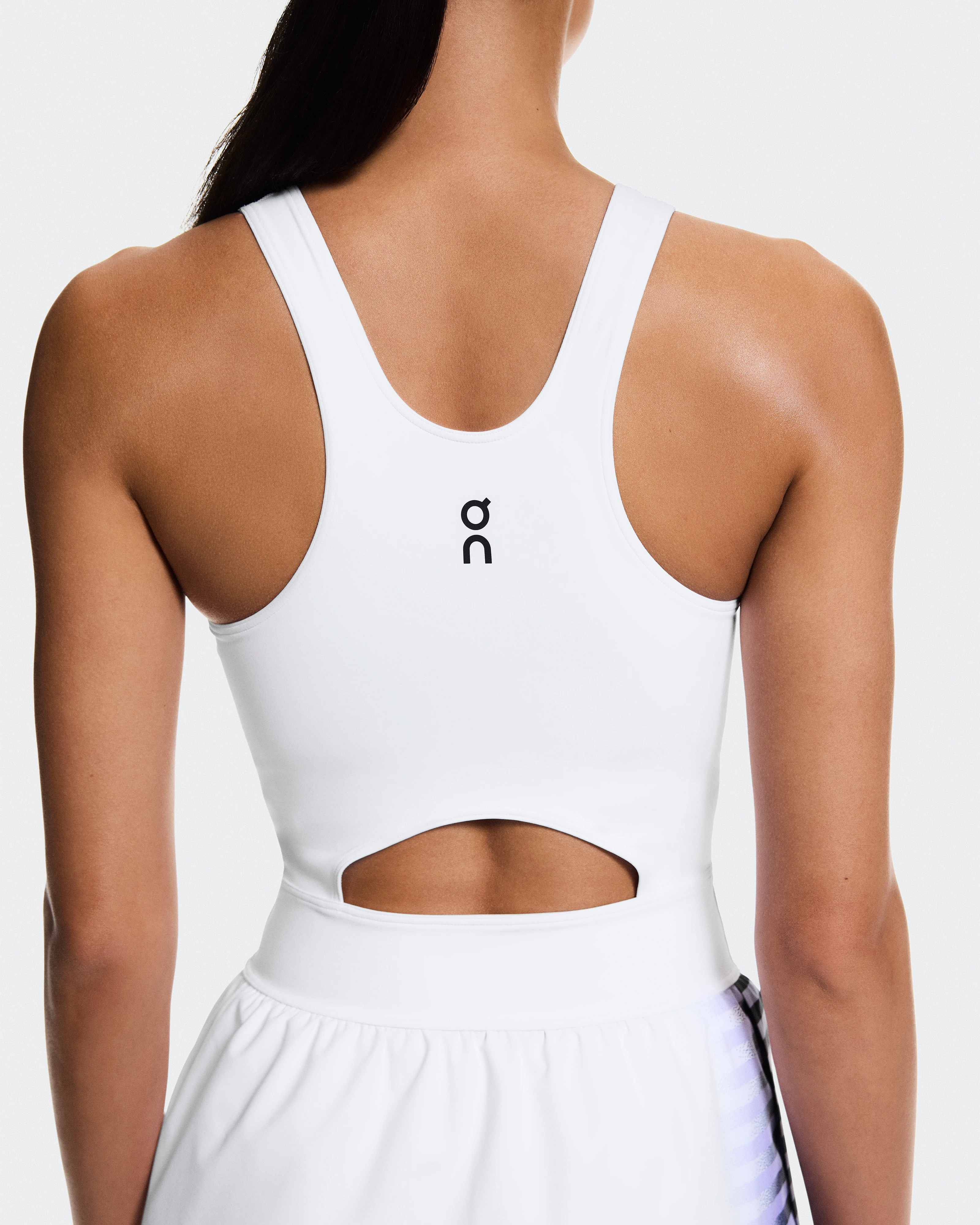 On Court Dress Split Edge White & Black Women Dresses