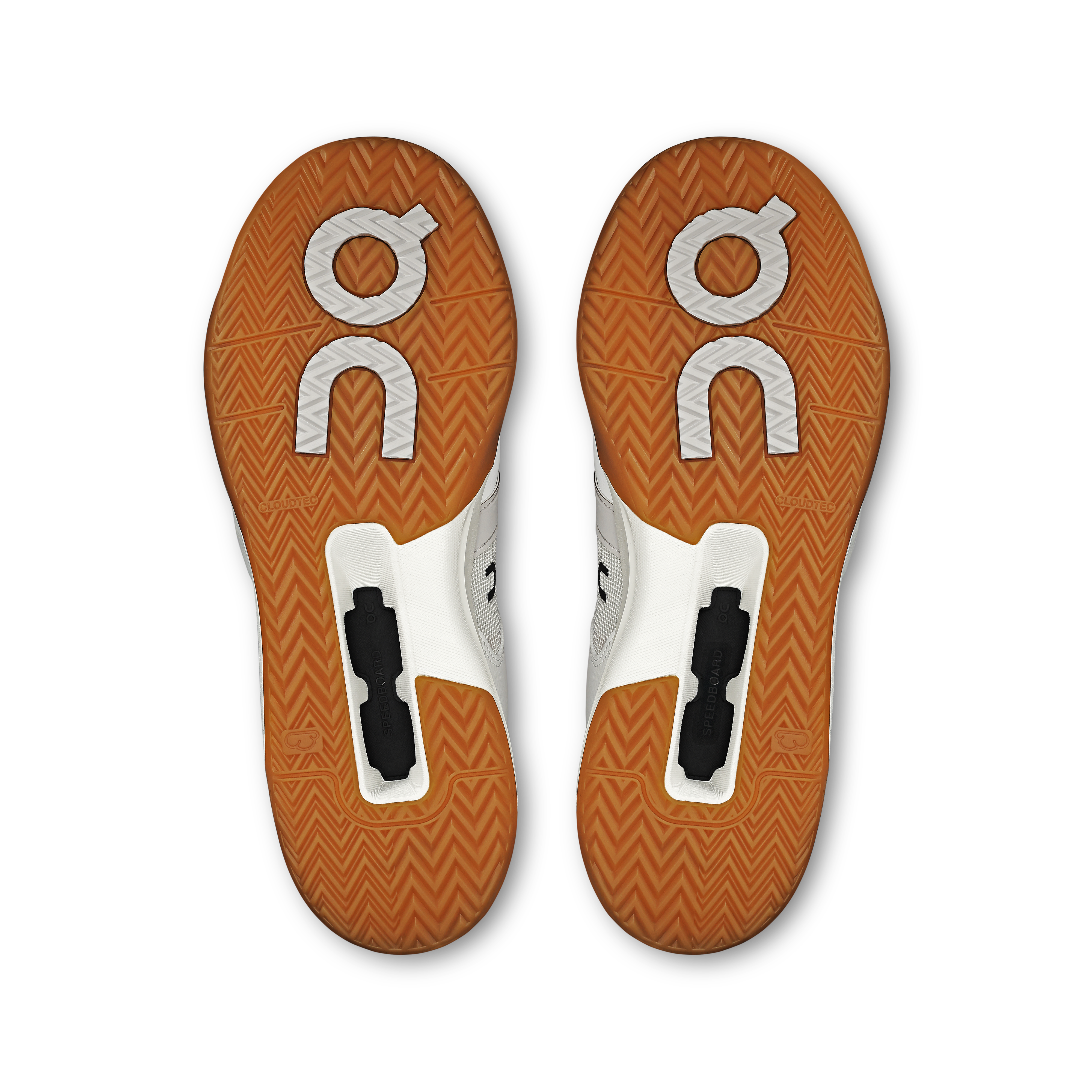 On THE ROGER Clubhouse Pro Ivory & Flame Men Tennis Shoes
