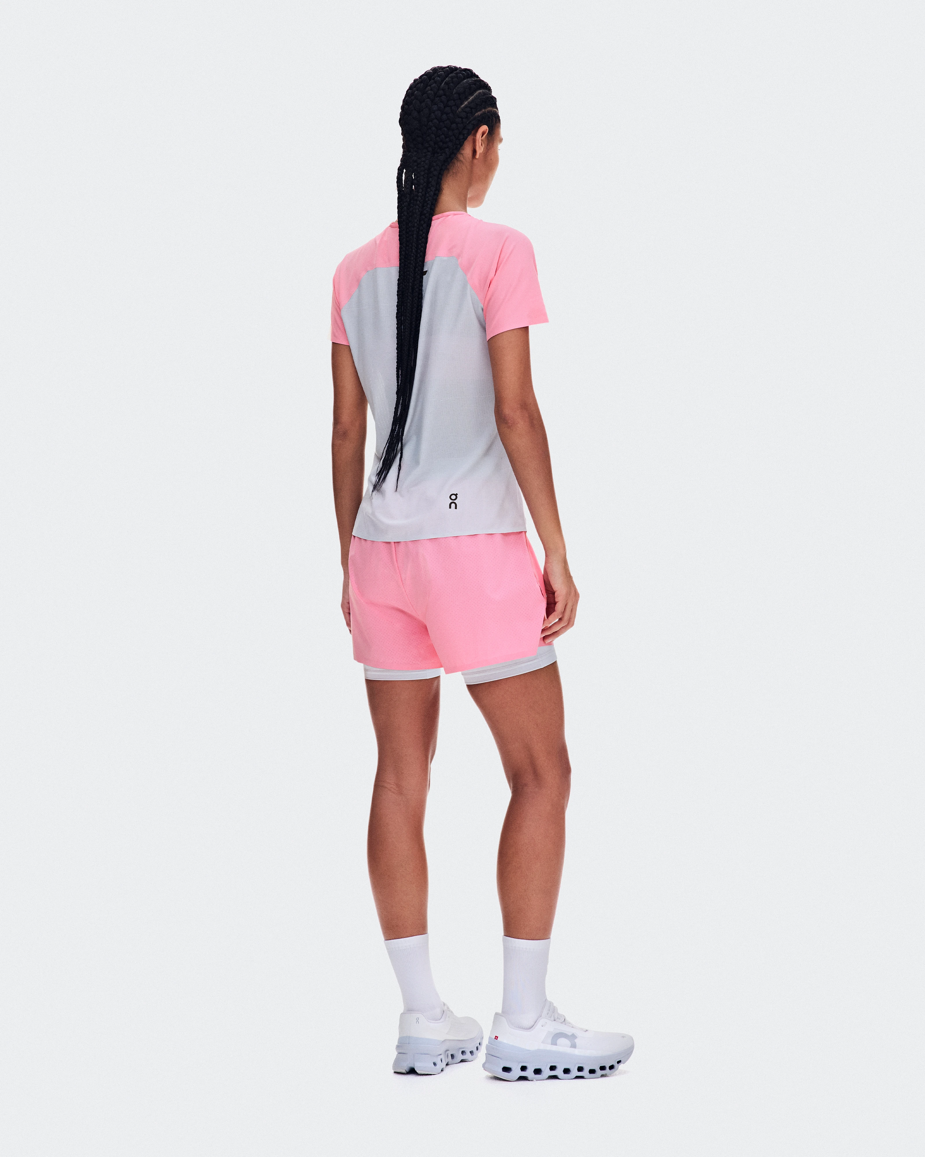 On Performance-T Magnolia & Glacier Women Tops and t-shirts
