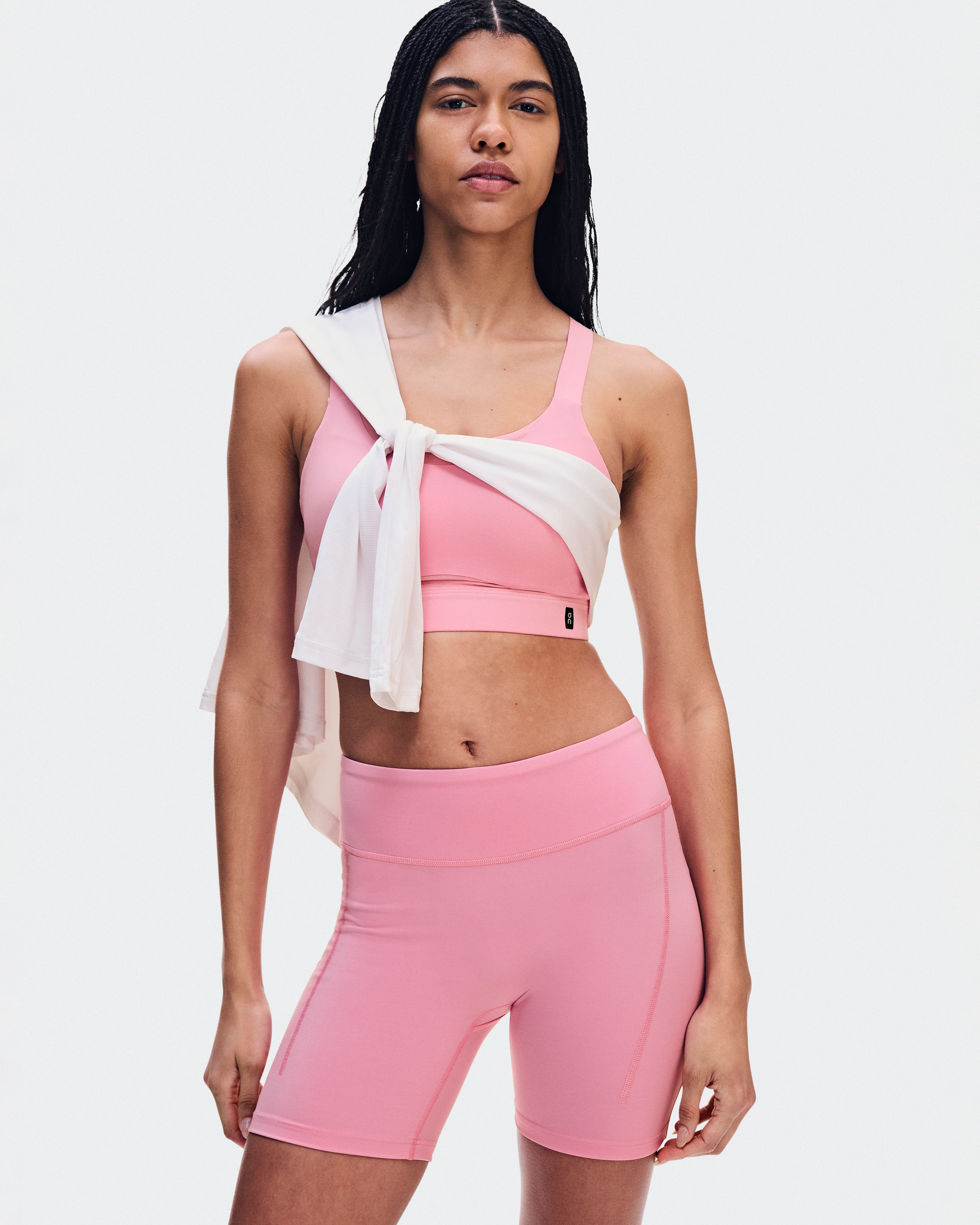 On Performance Tights Short Magnolia Women Tights