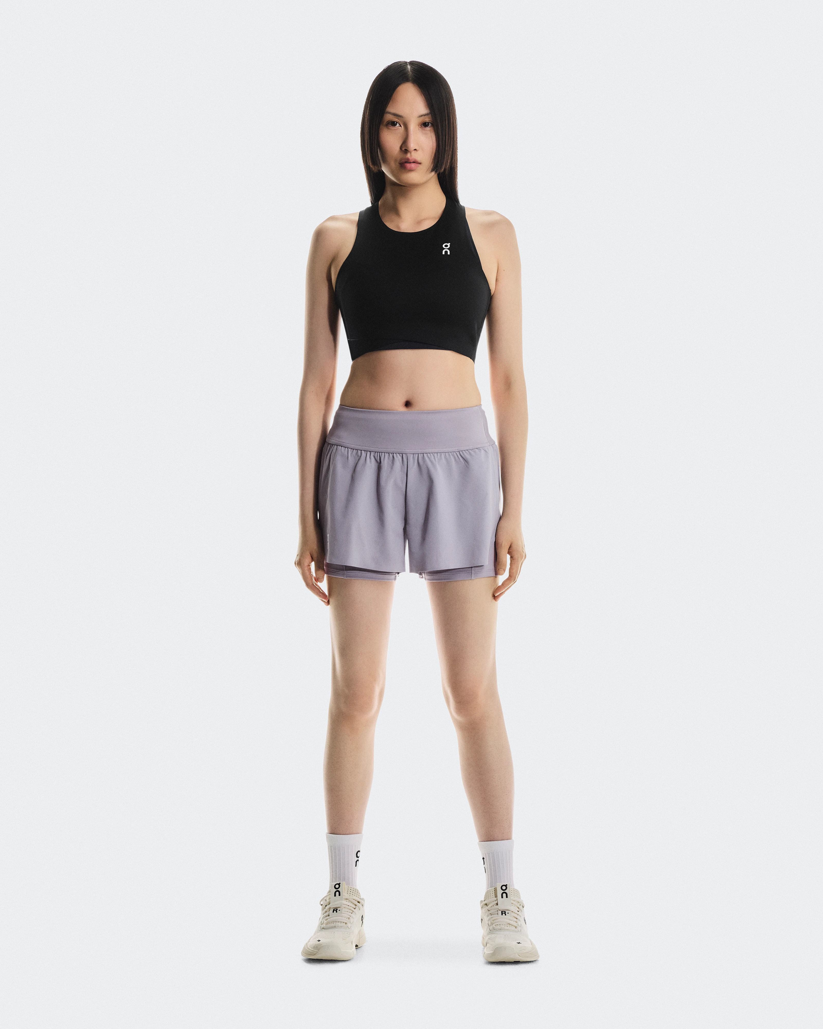 On Court Shorts Lilac Women Shorts