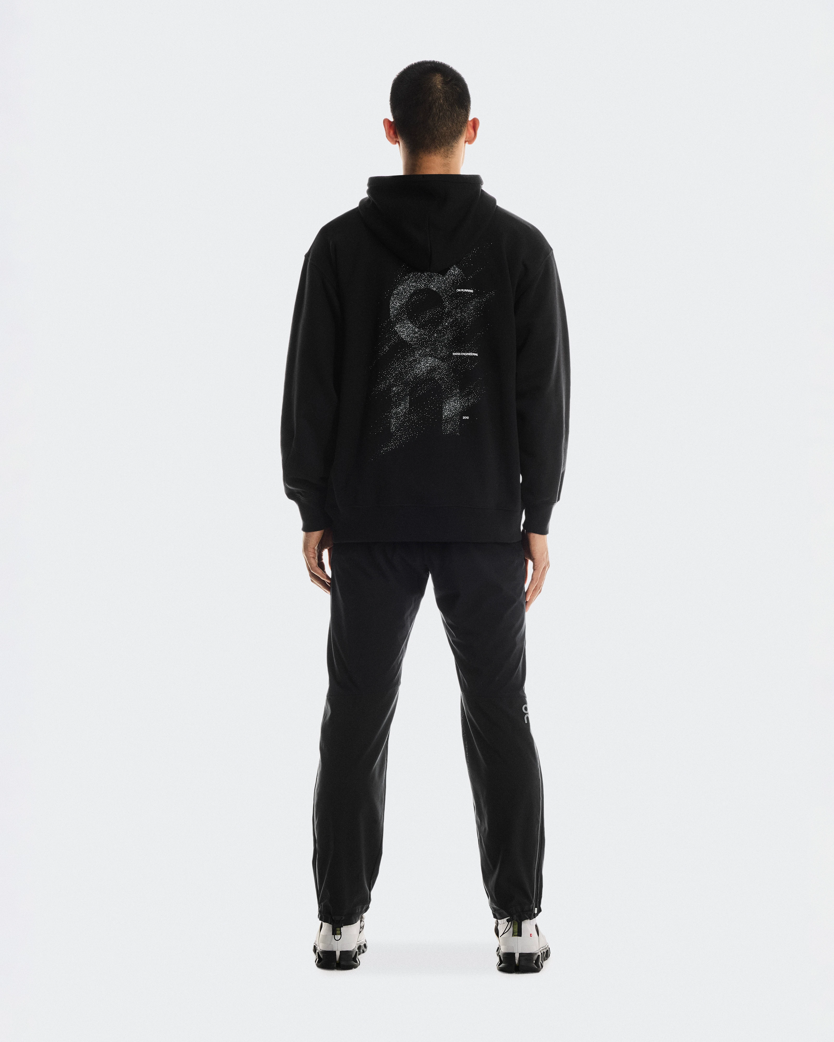 On Club Hoodie Graphic Black & Olive メンズ フーディ＆スウェットシャツ