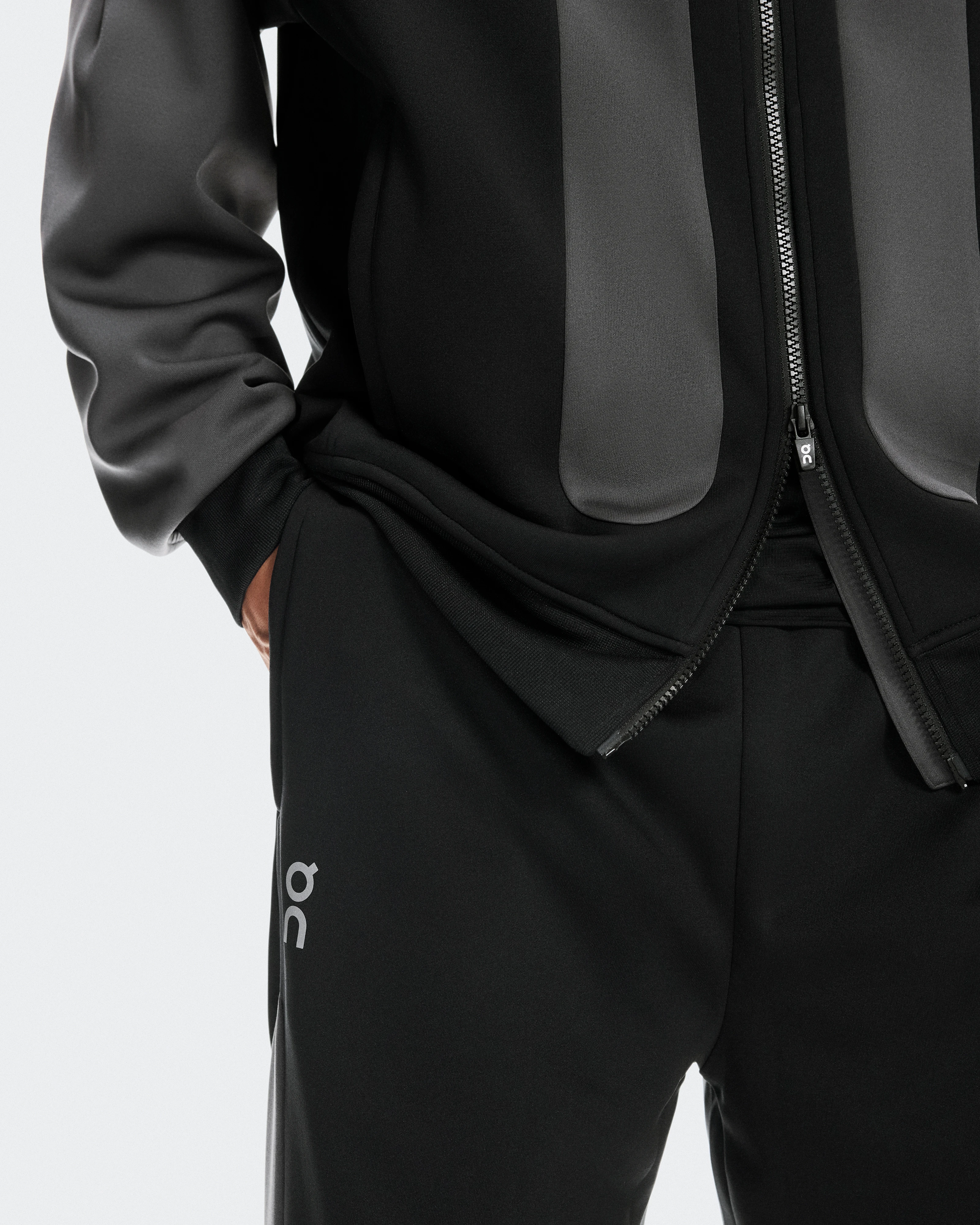 On Track Jacket IKON Black & Eclipse Unisex Jackets