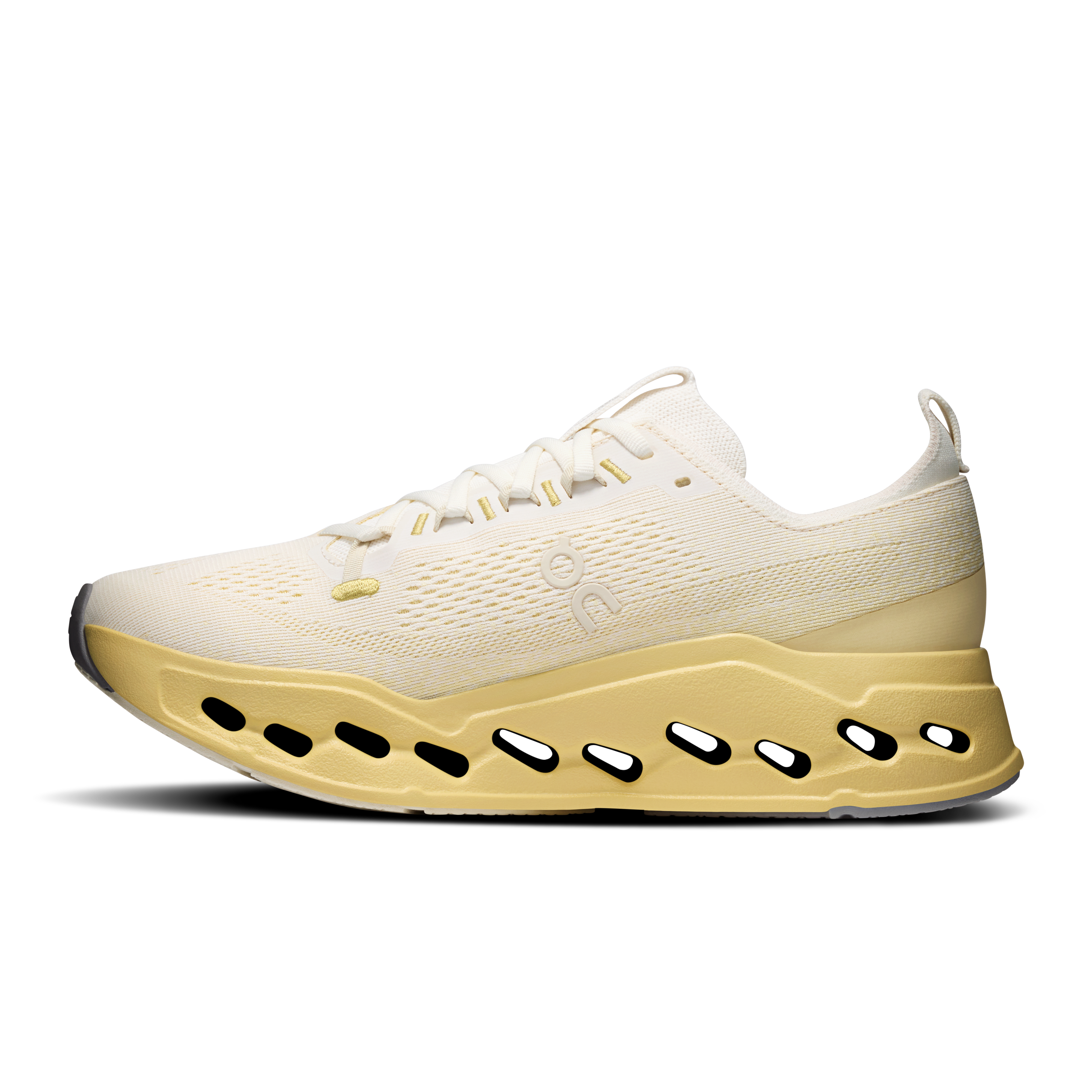 On Cloudsurfer Max Ivory & Dijon Homme Running sur route Chaussures