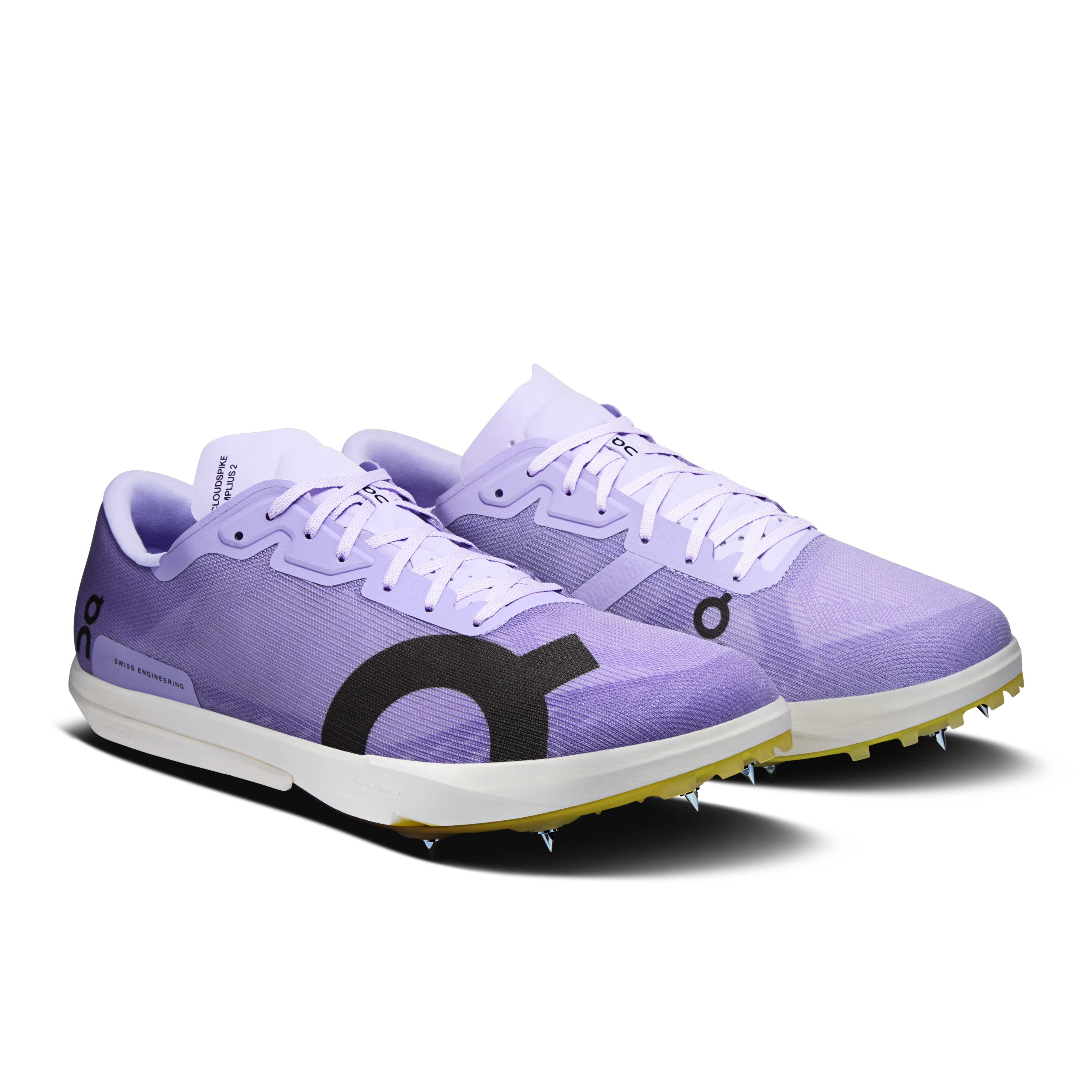 On Cloudspike Amplius 2 Bloom & Lime Herren Track Schuhe