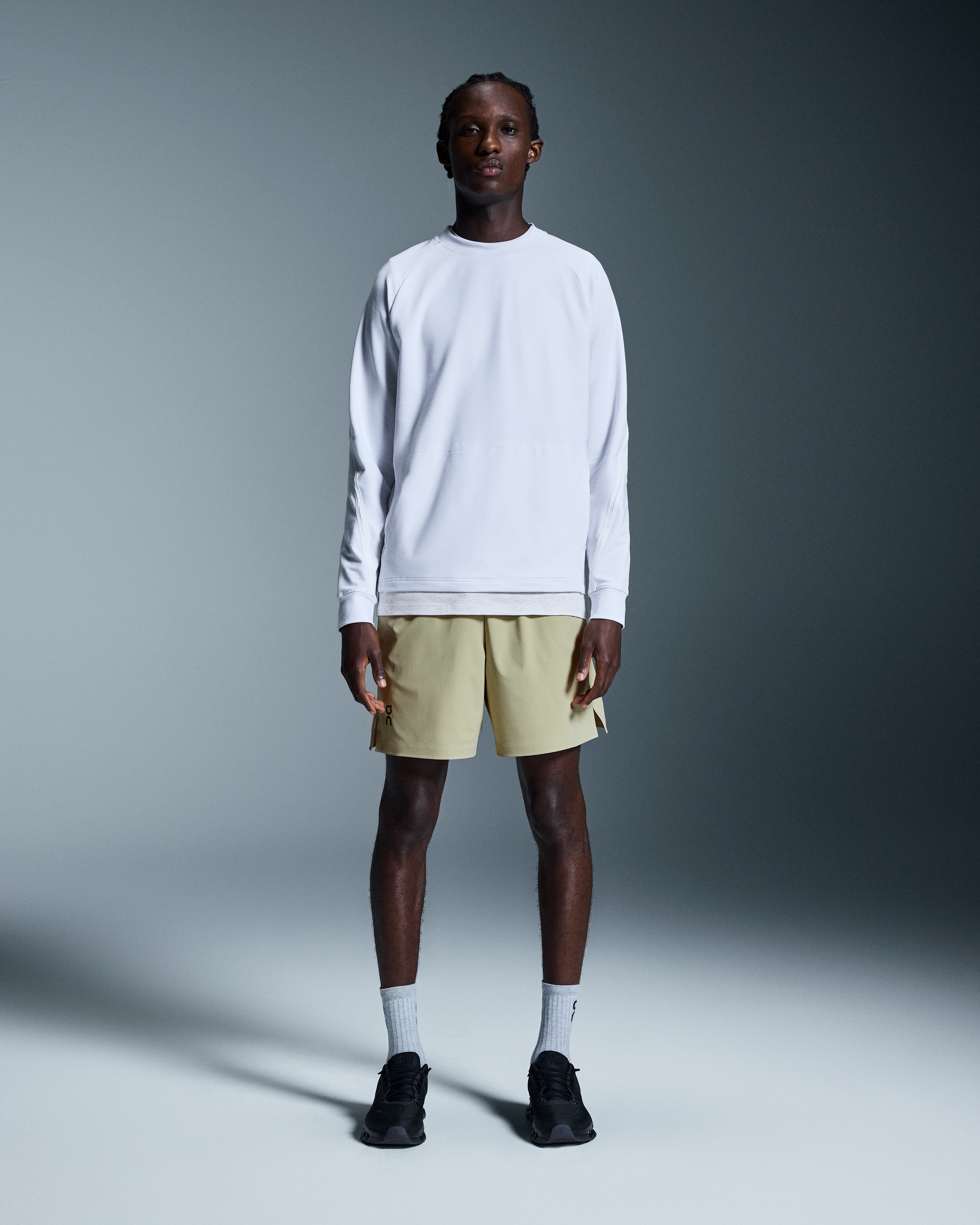 Studio CrewMen / White / L