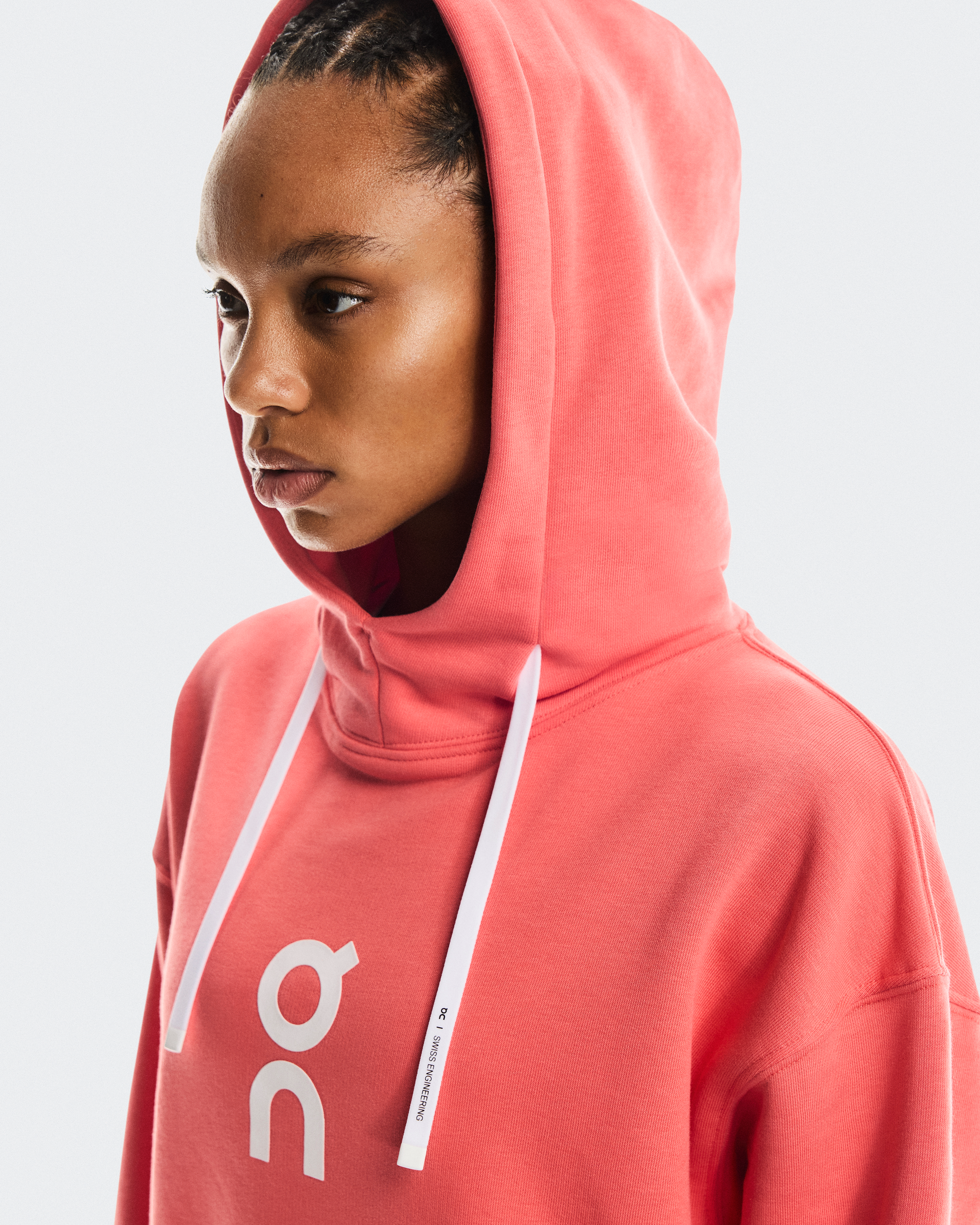 Club HoodieWomen / Coral / L