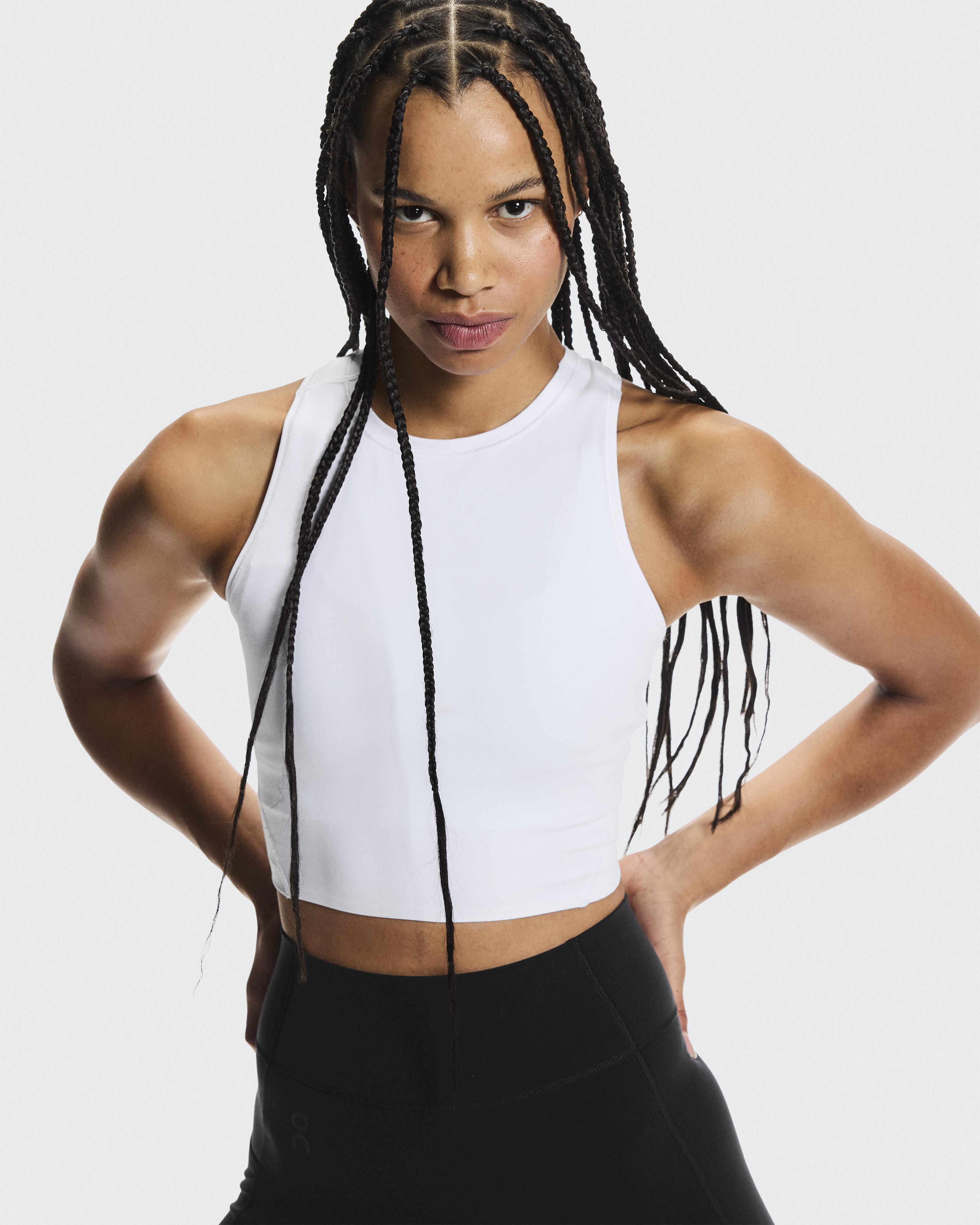 Women's Studio Crop | White | On United States Women's Studio Crop | White | On United States