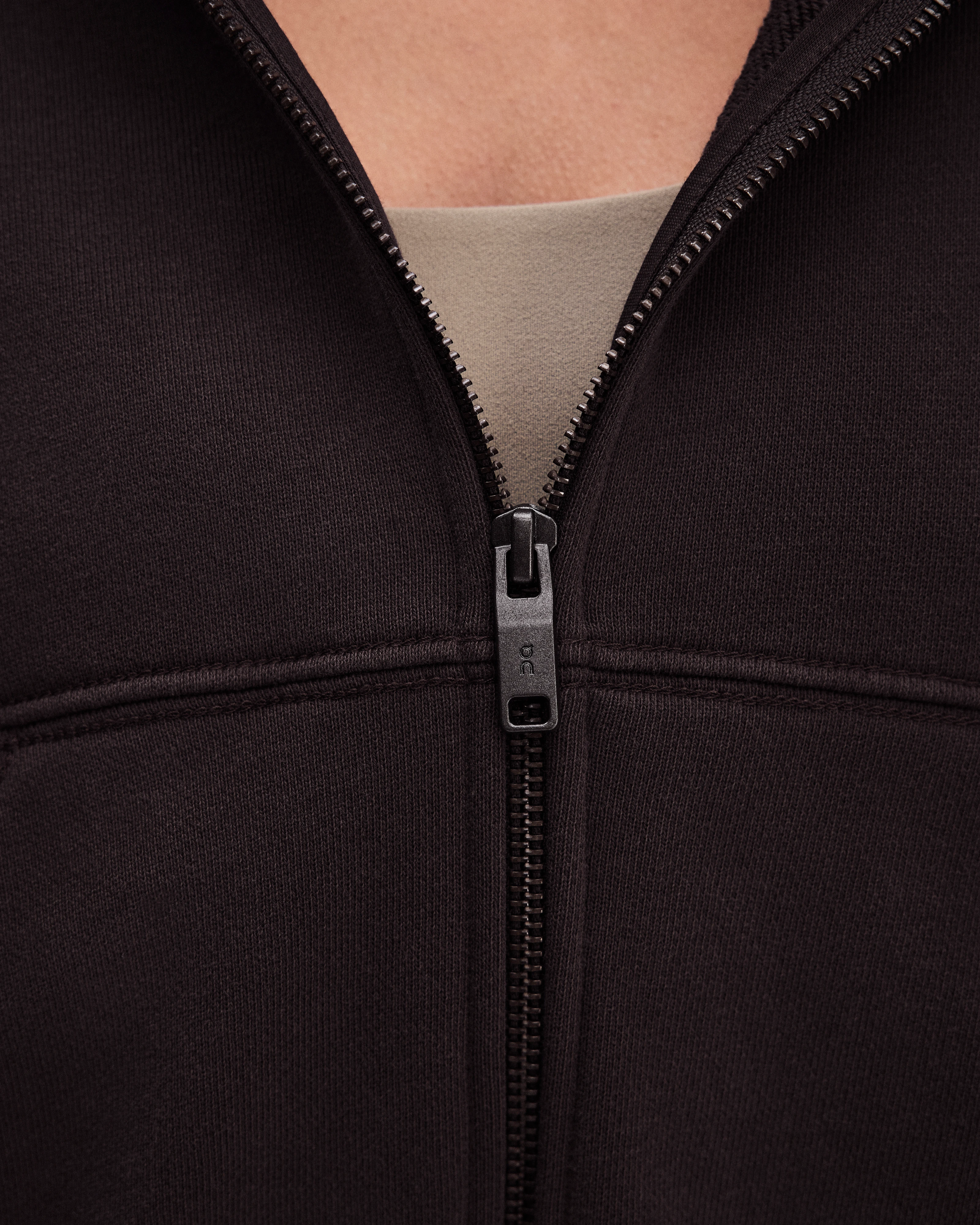 On Club Collective Full Zip Hoodie FKA Espresso Women Hoodies and sweatshirts