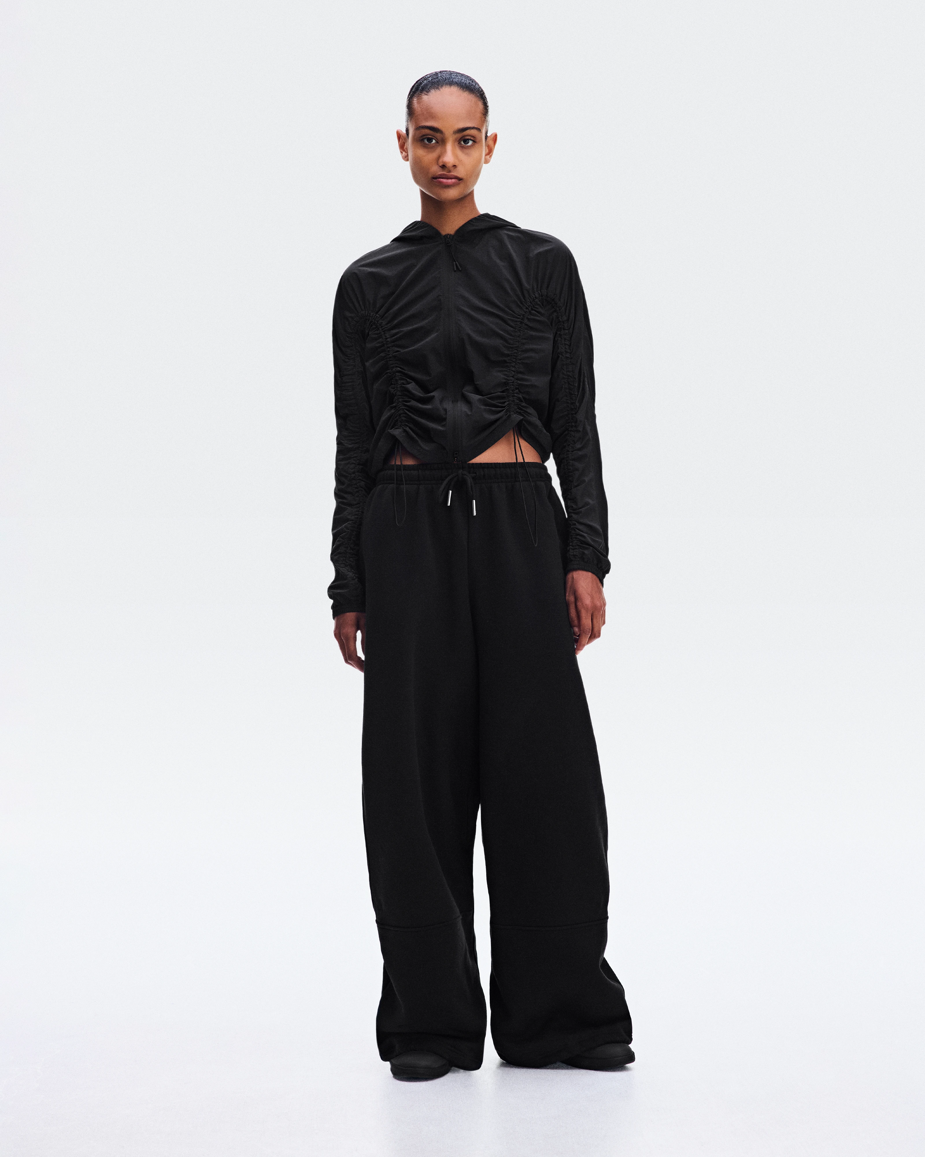 On Ruched Lightweight Jacket Black 여성 재킷