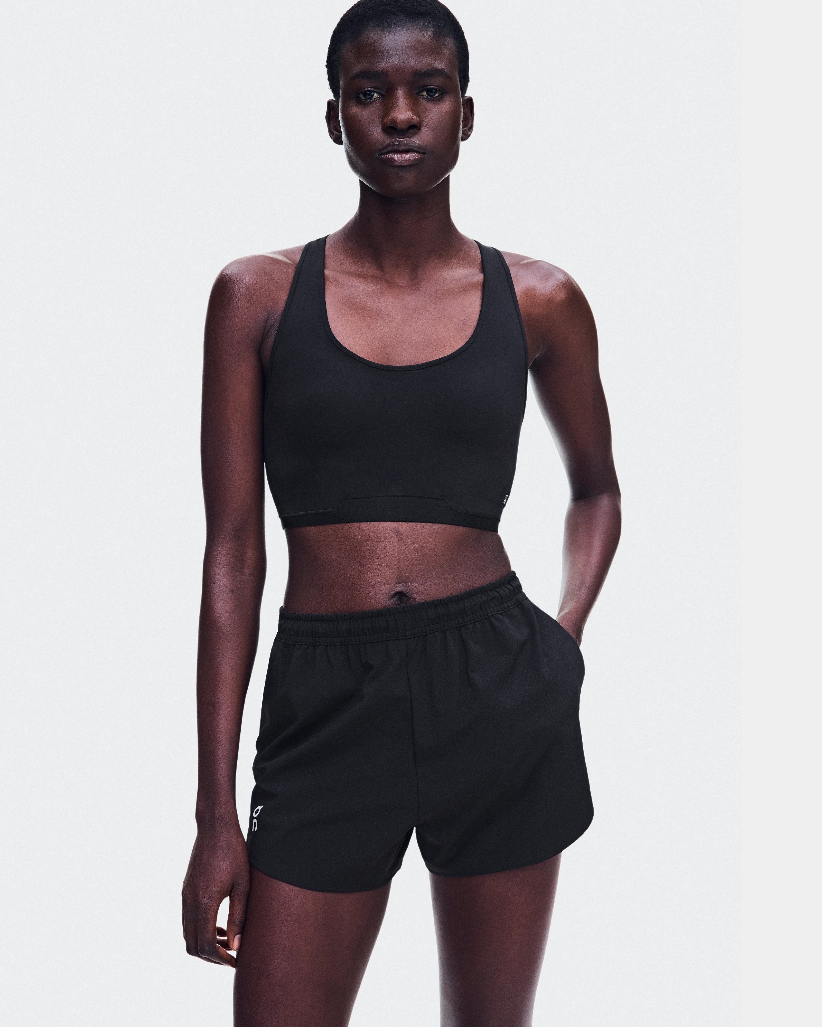 On Train Shorts 3" Black Women Shorts