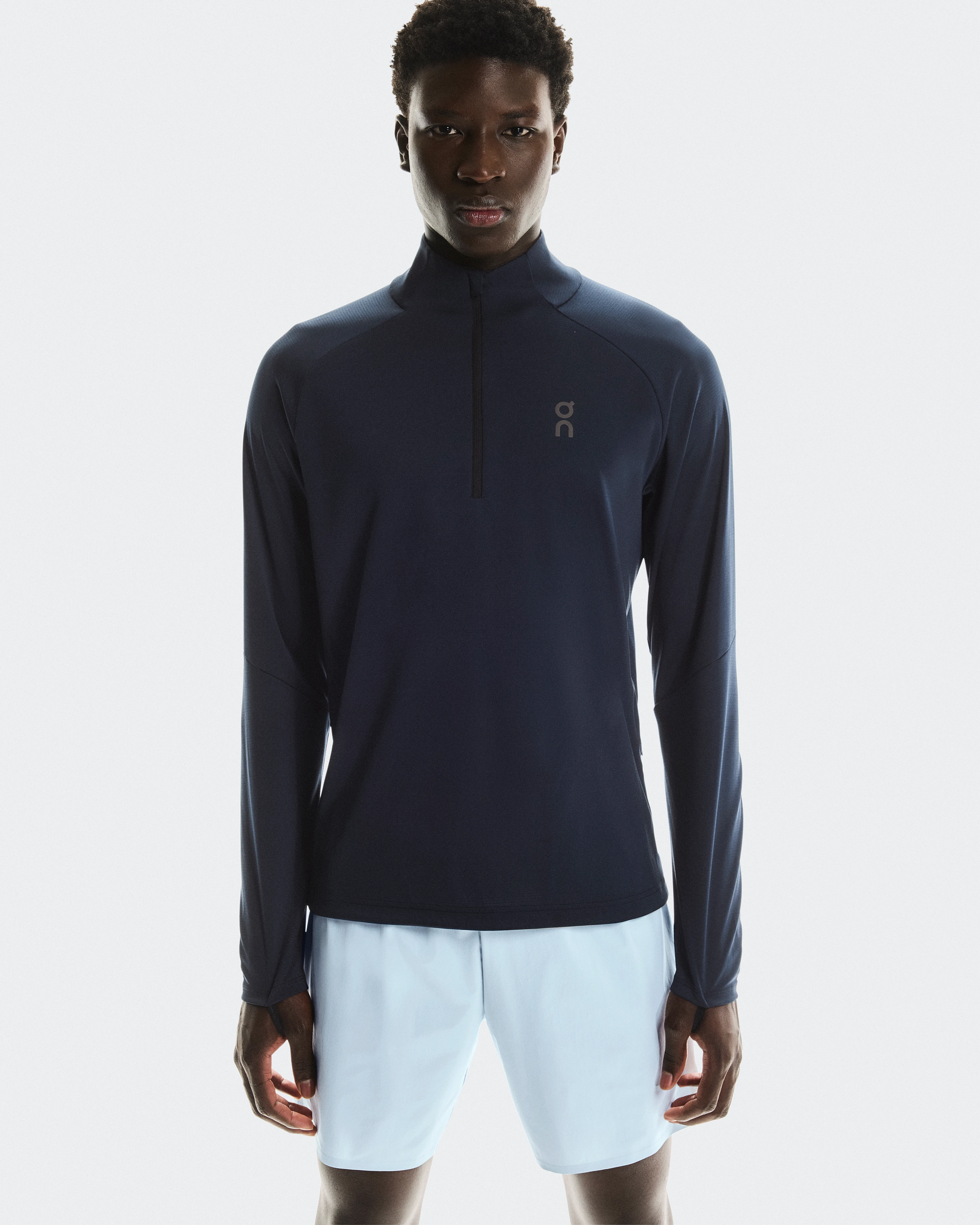 On Climate Shirt Navy Men Hoodies and sweatshirts