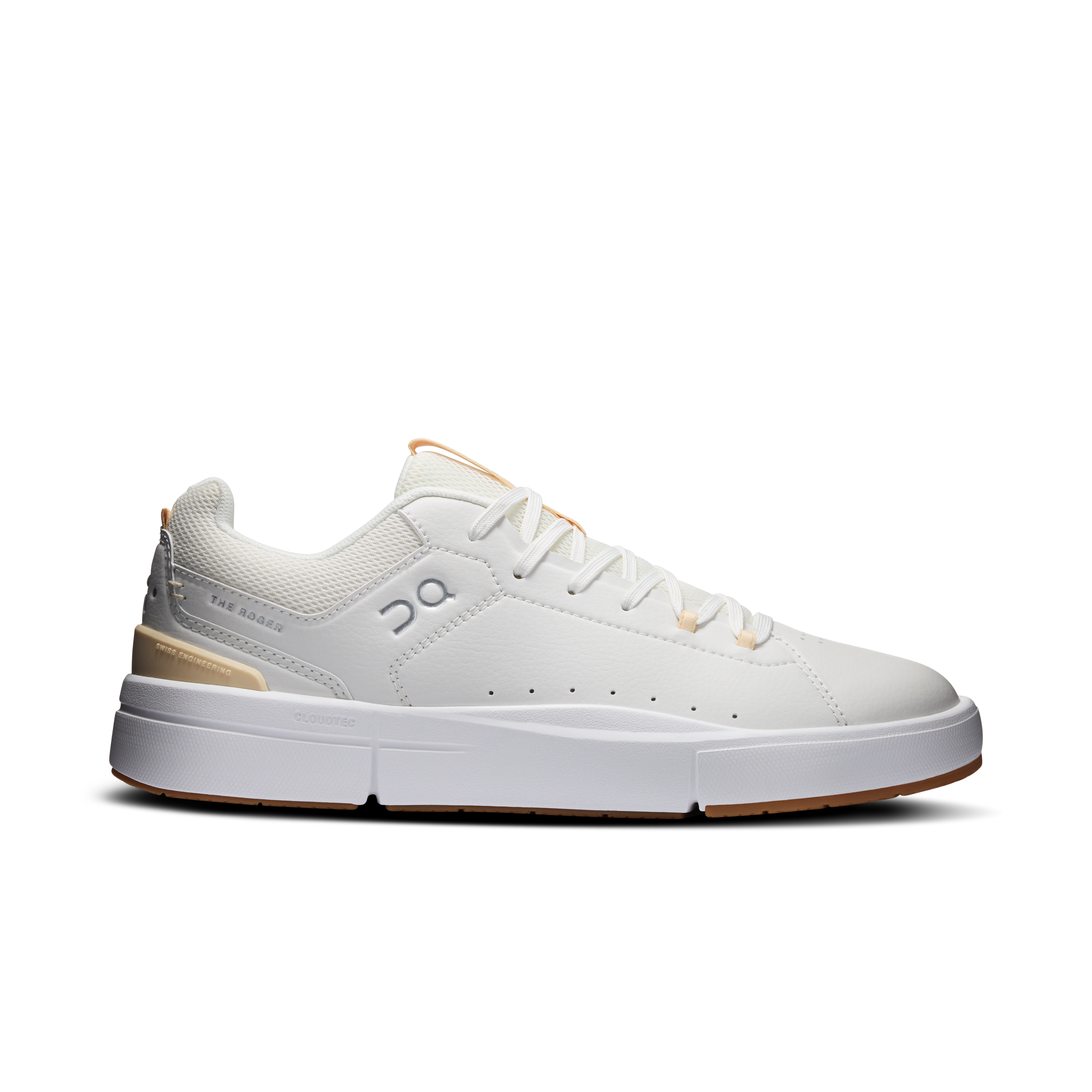 THE ROGER Youth Tennis Shoe in Ivory/Blonde