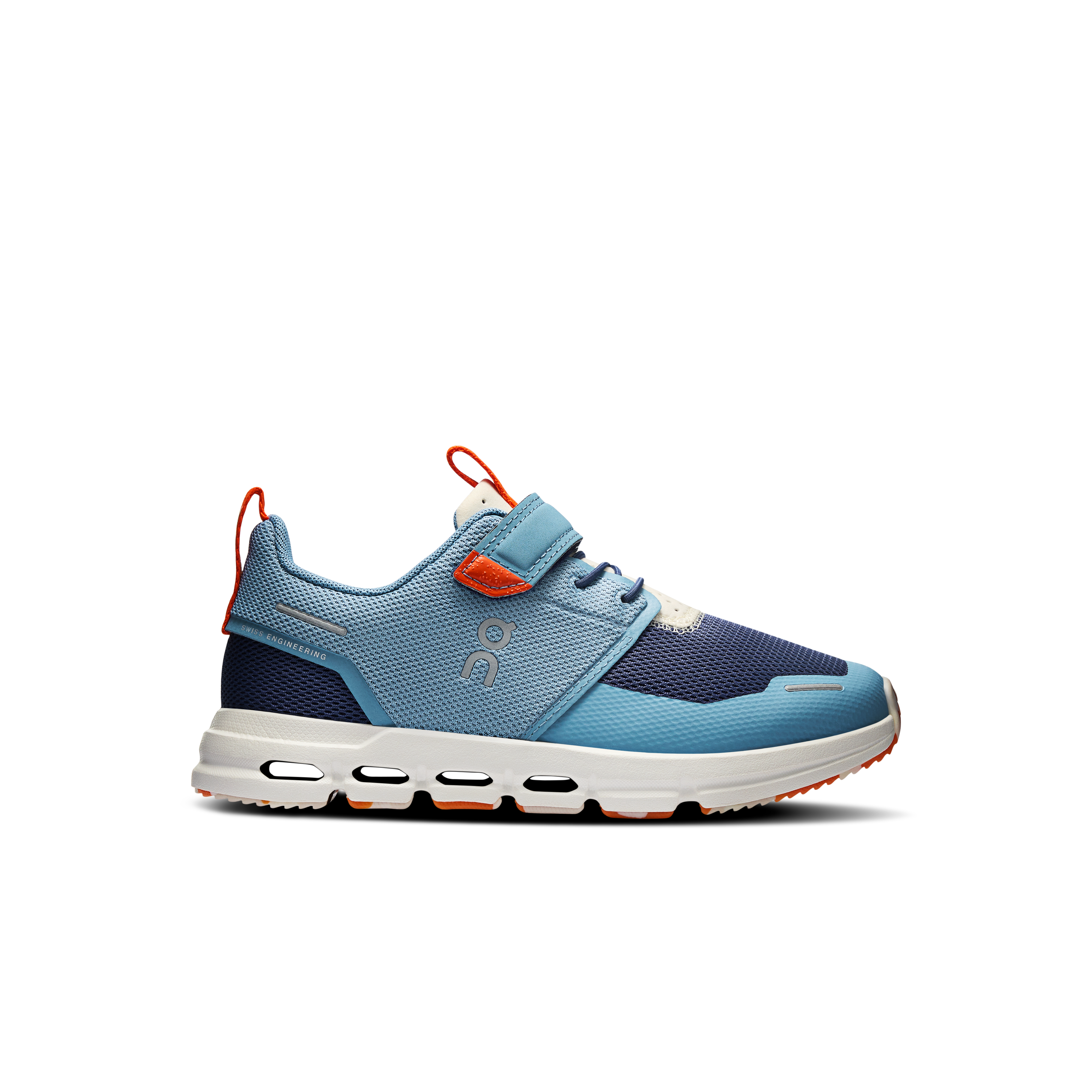 On Cloud Play Grey Beige Kids Kids – All-day wear, adapted CloudTec®, 4-8 year olds Shoes