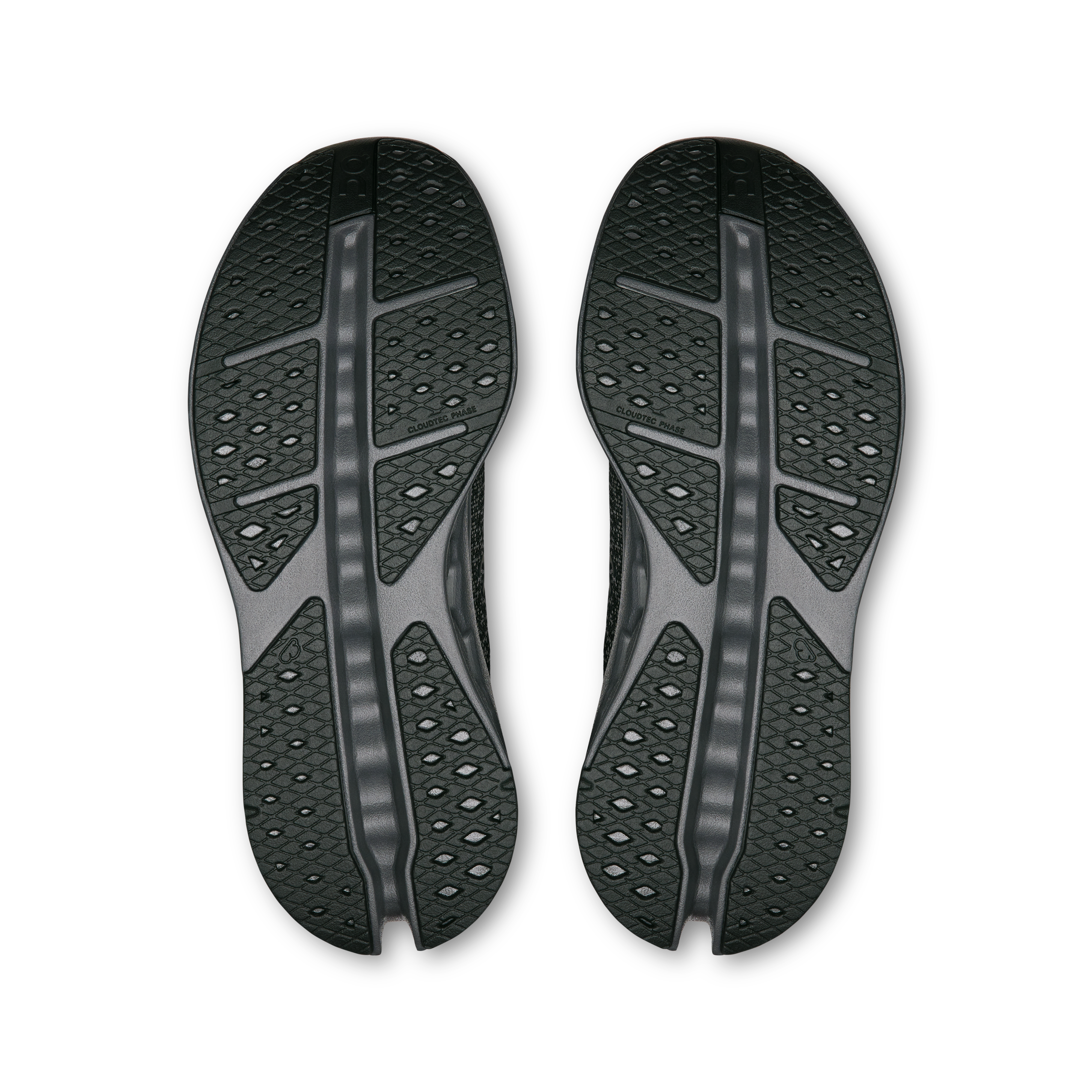 On Cloudsurfer Max Black & Eclipse Femme Running sur route Chaussures