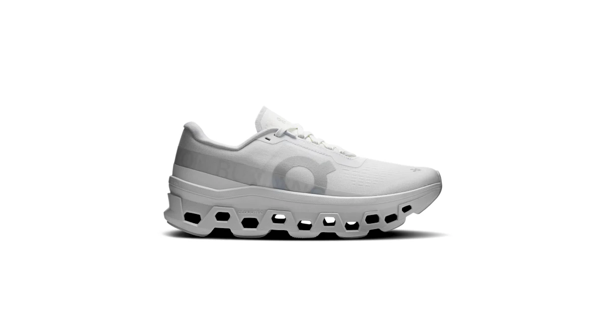 Tenis Cloudmonster 1 blancos para mujer · On