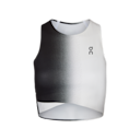 Court Crop Top Shirt in Black/White