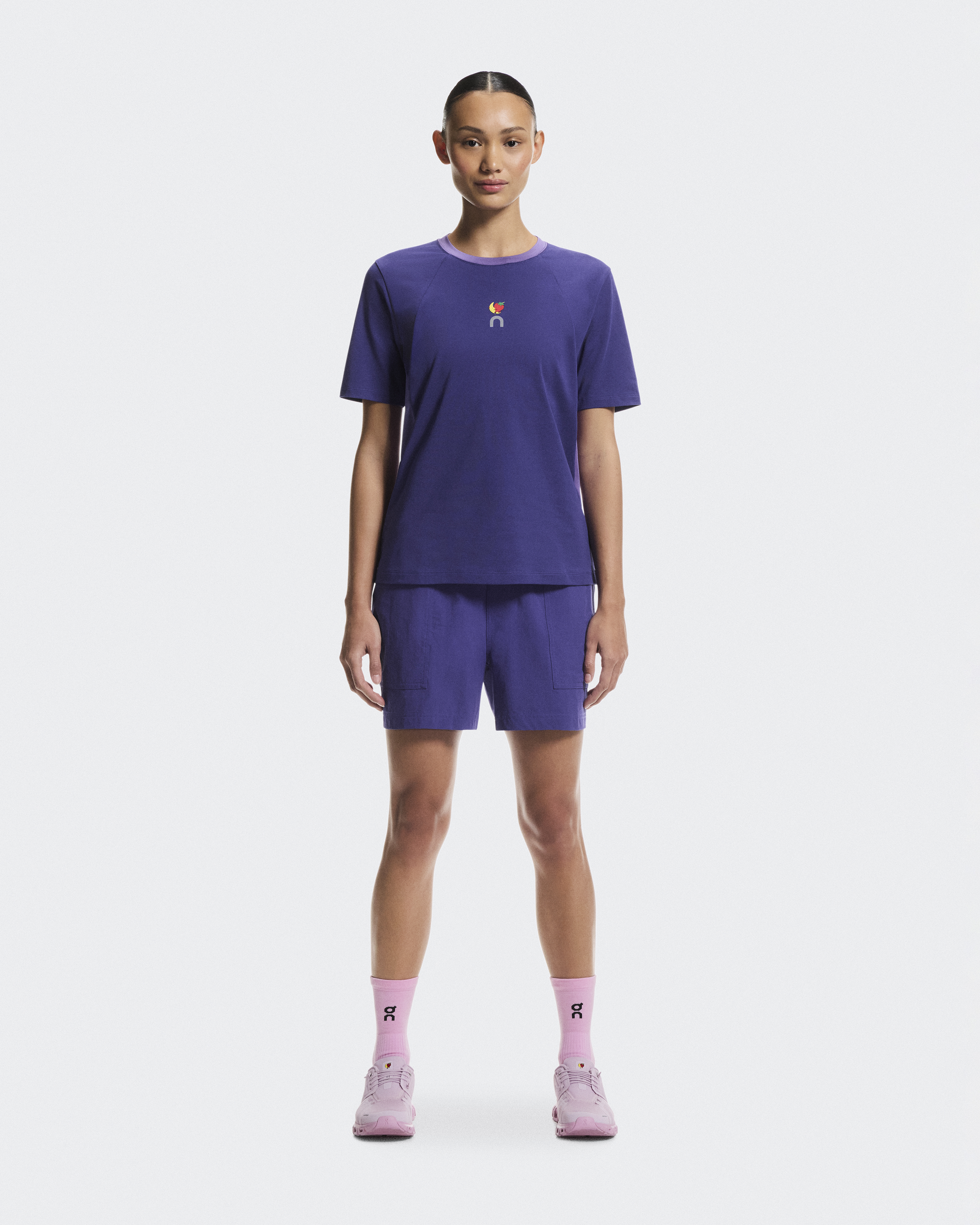 Trek-T SHF Short-Sleeve Shirt in Twilight/Vitelotte