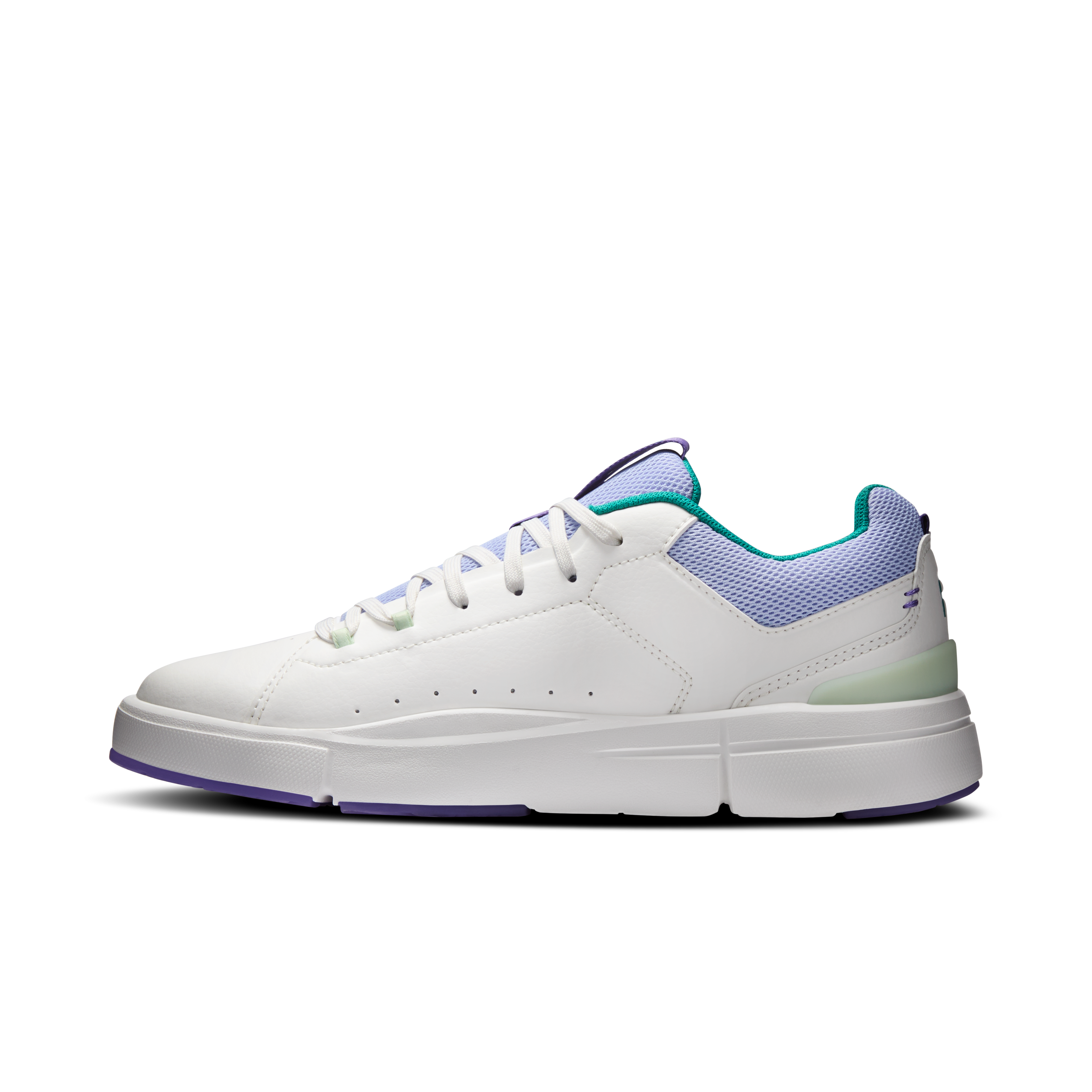 On THE ROGER Youth Ivory & Neem Youth Tennis Shoes