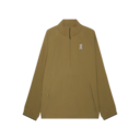 All-Day 1/2 Zip Jacket in Nutmeg