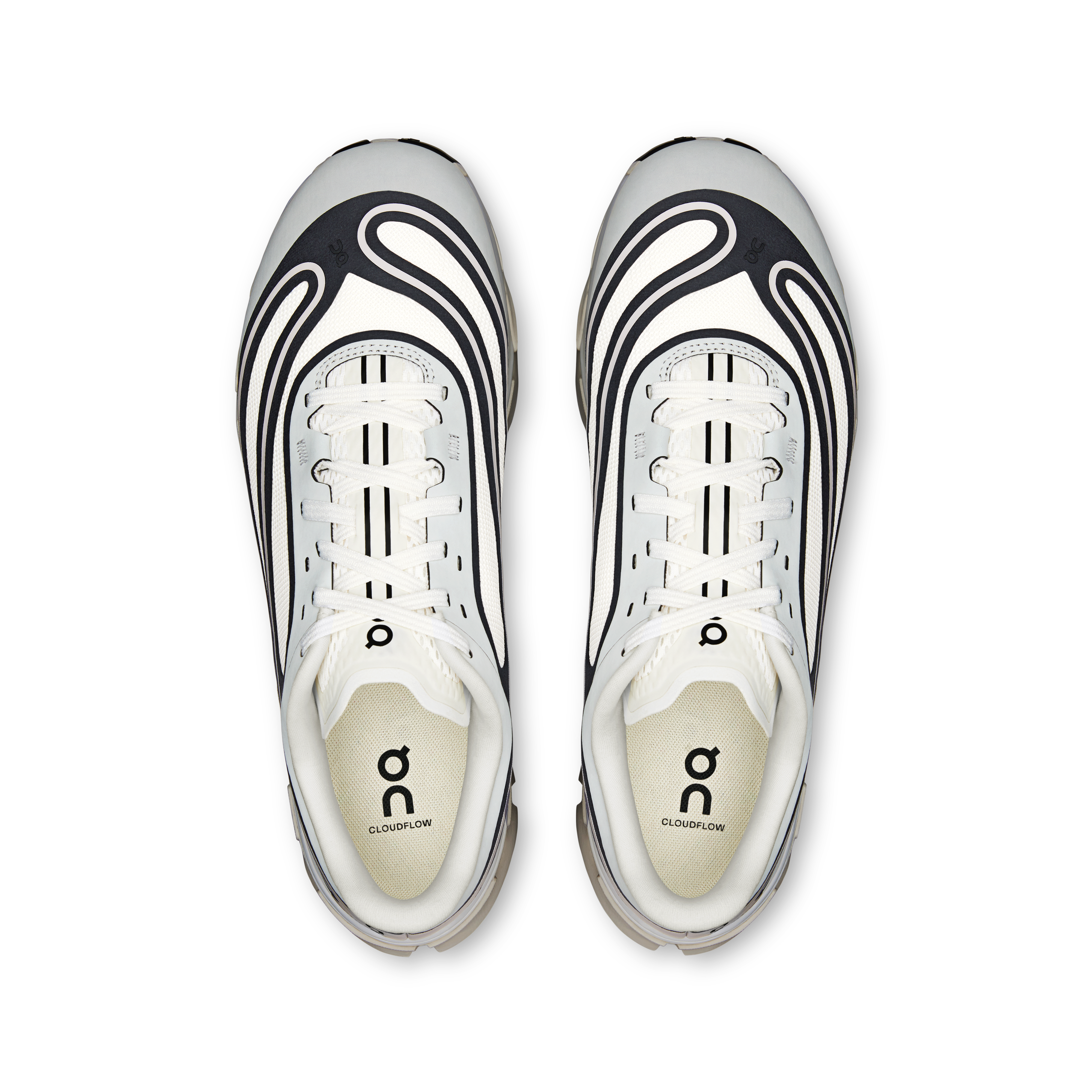 Cloudflow 5 ADالرجال / Ivory | Black / 44