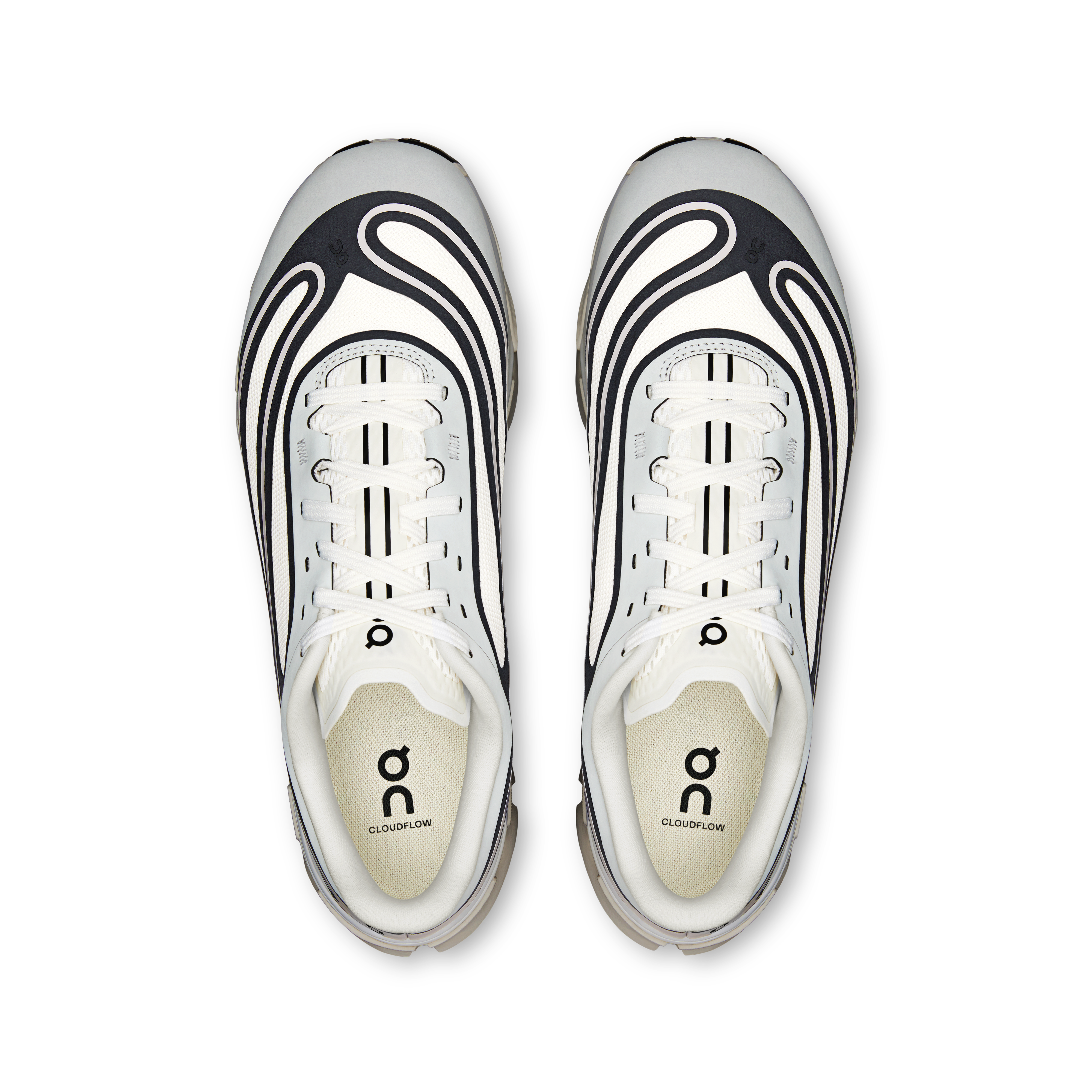 On Cloudflow 5 AD Ivory & Black Men Active life Shoes