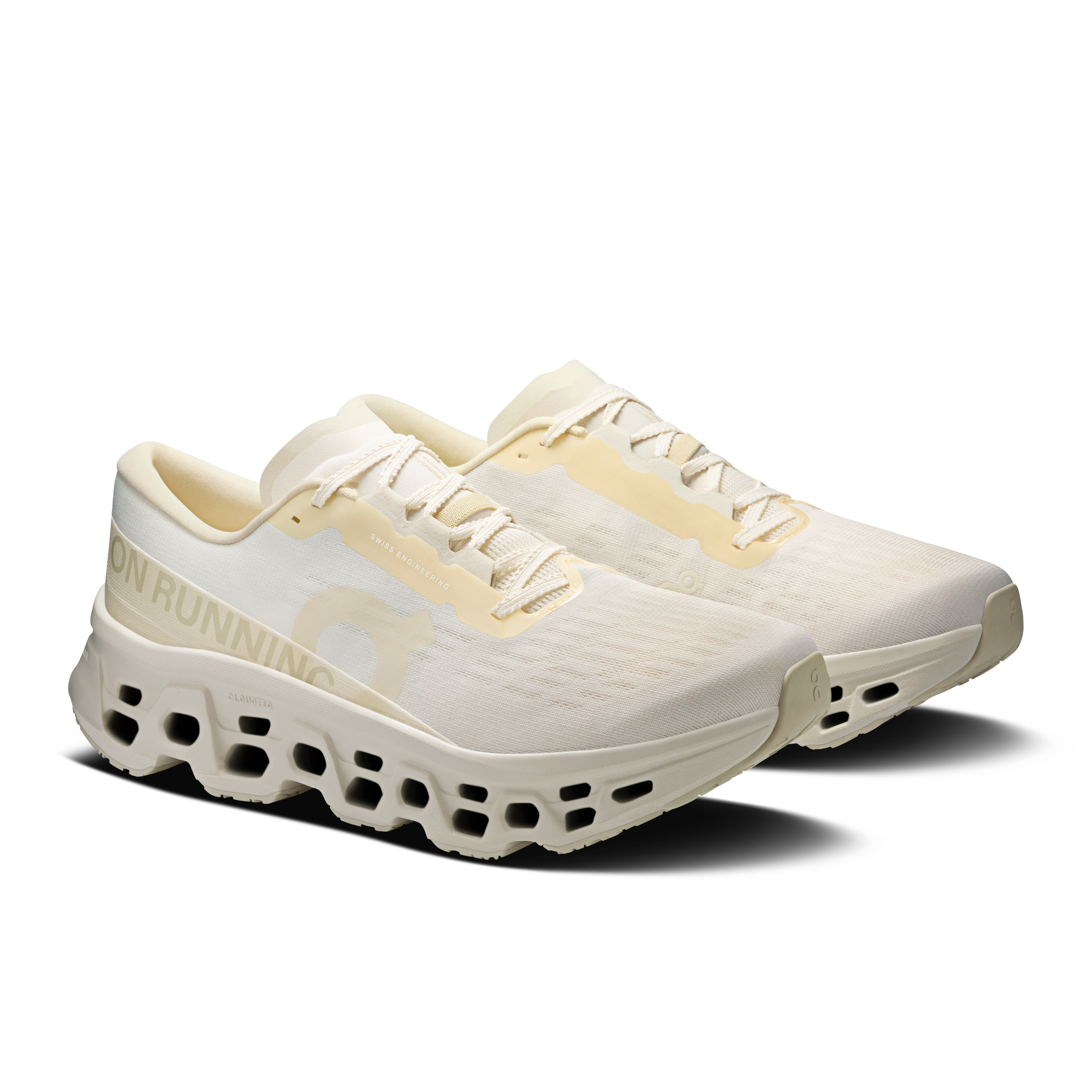 On Cloudmonster 3 LN1 Ivory & Ray Men Road running Shoes