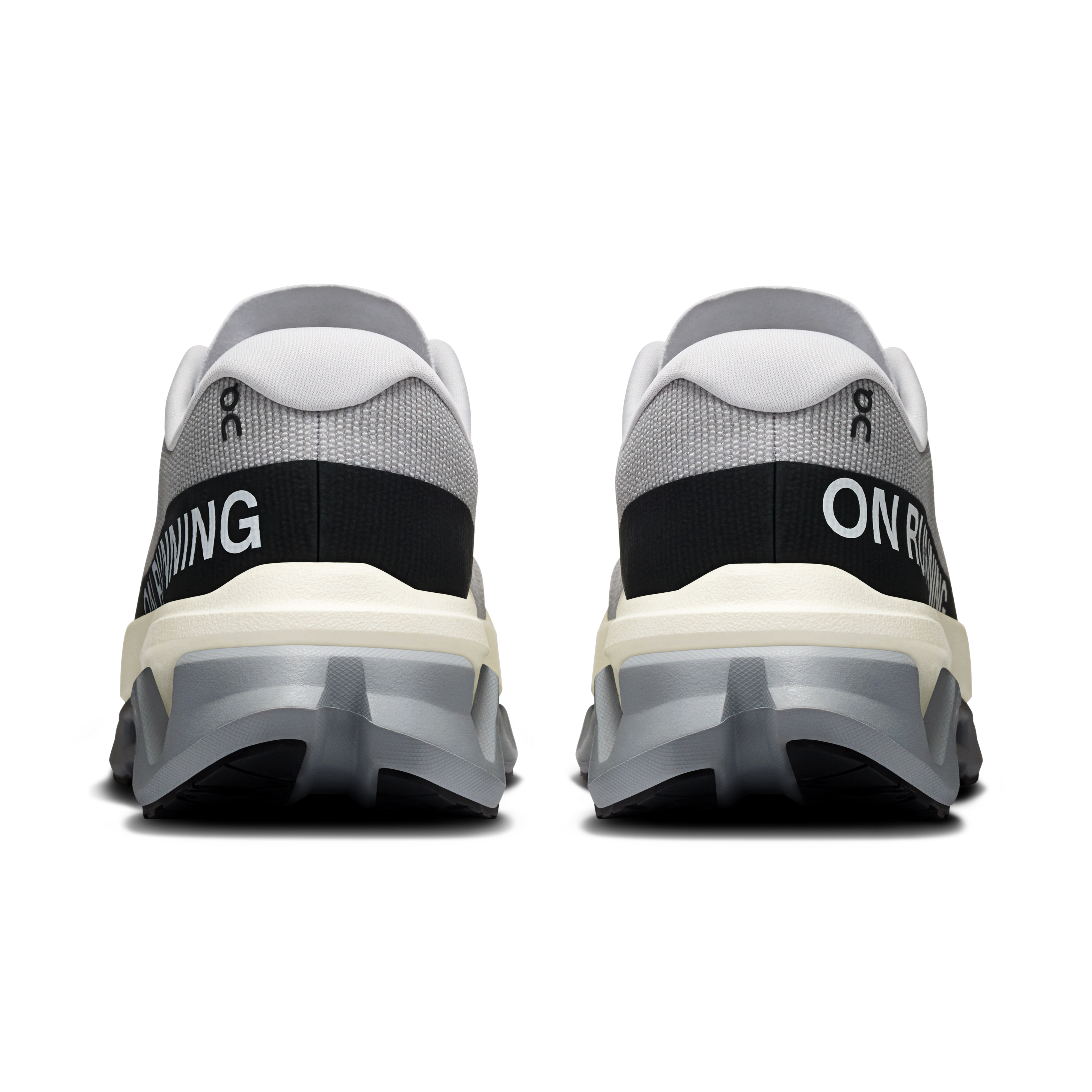 On Cloudmonster 3 Hyper Glacier & Black Men Road running Shoes