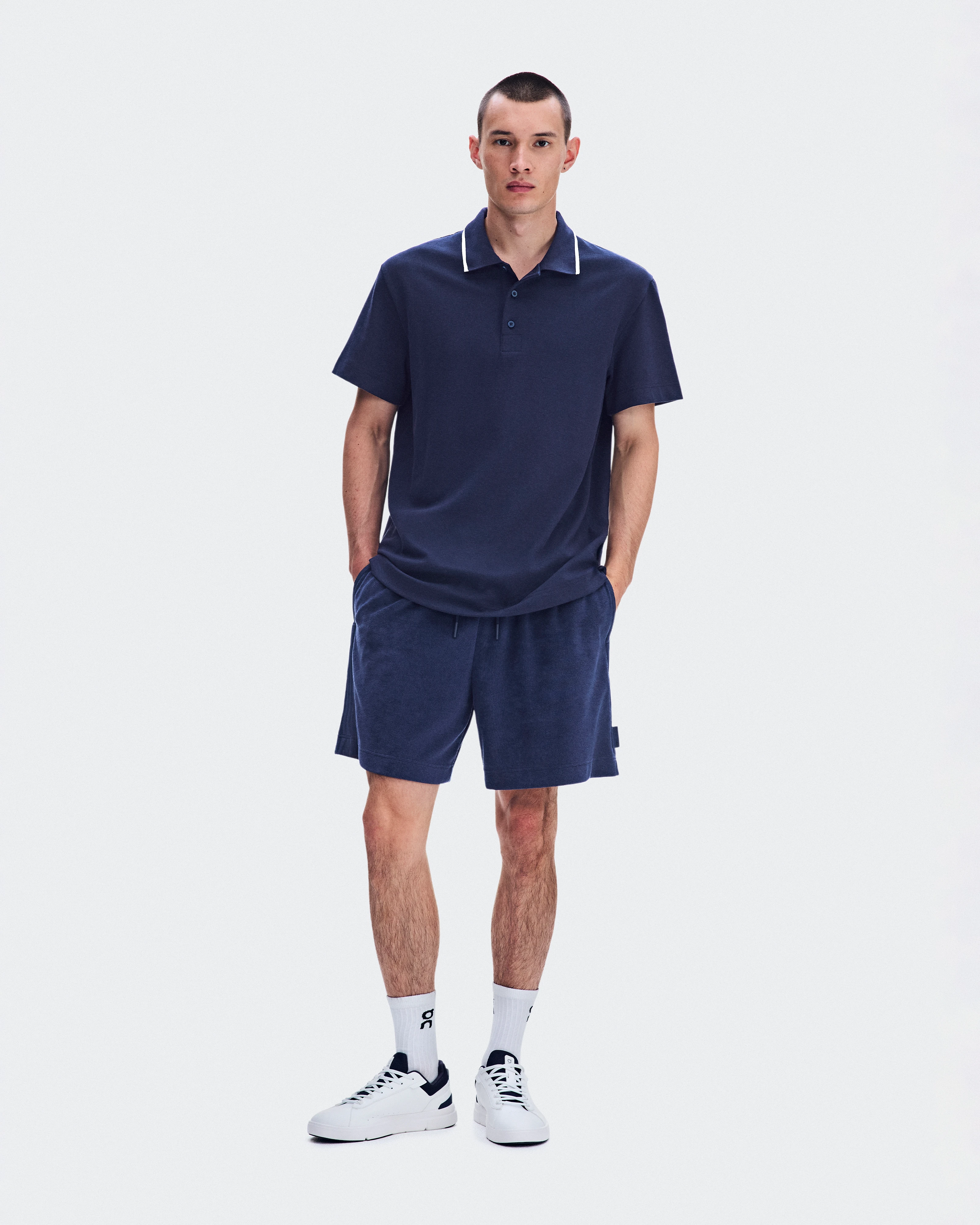 On Courtside Polo Inkwell Men Tops and t-shirts