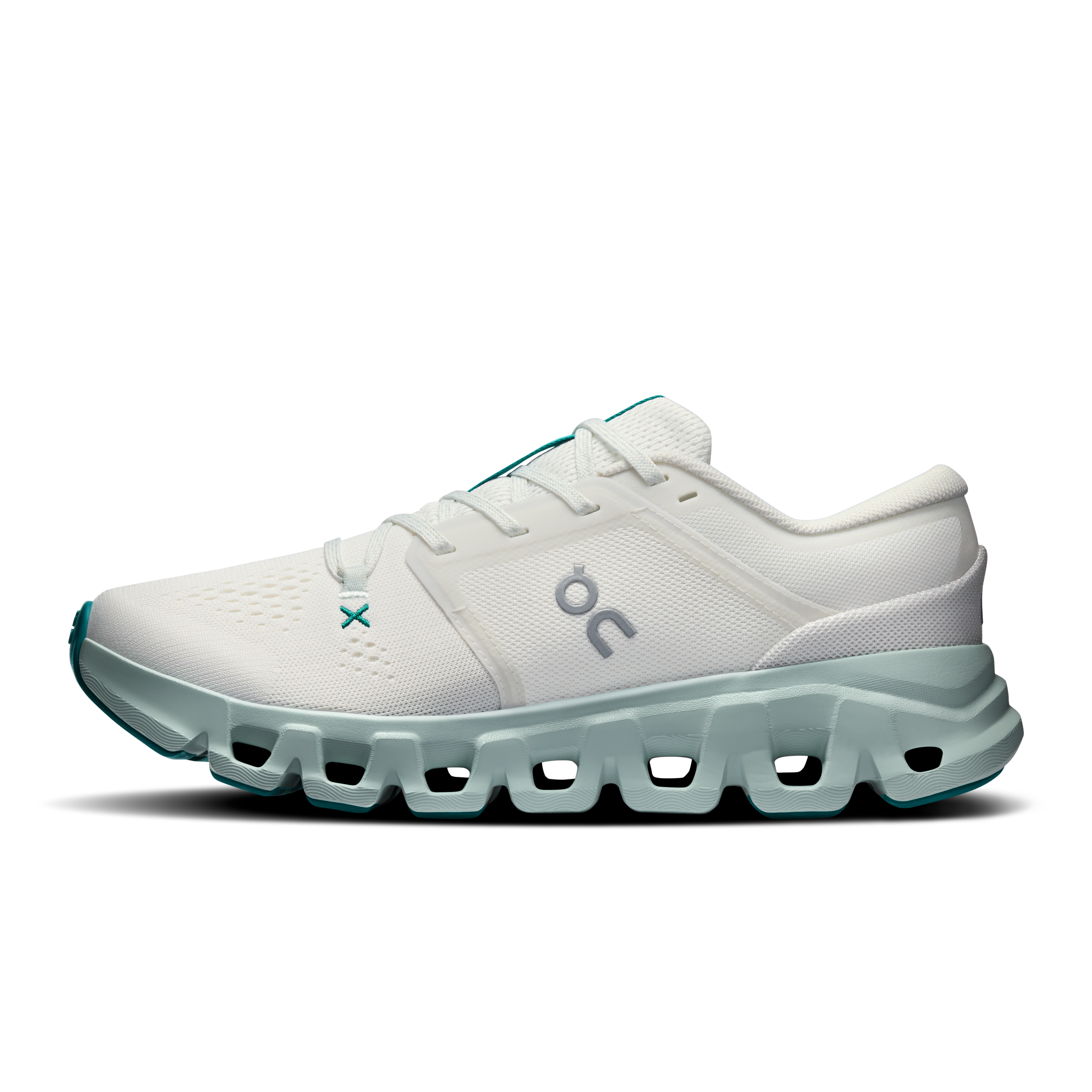 On Cloud X 5 Ivory & Surf Women Active life Shoes