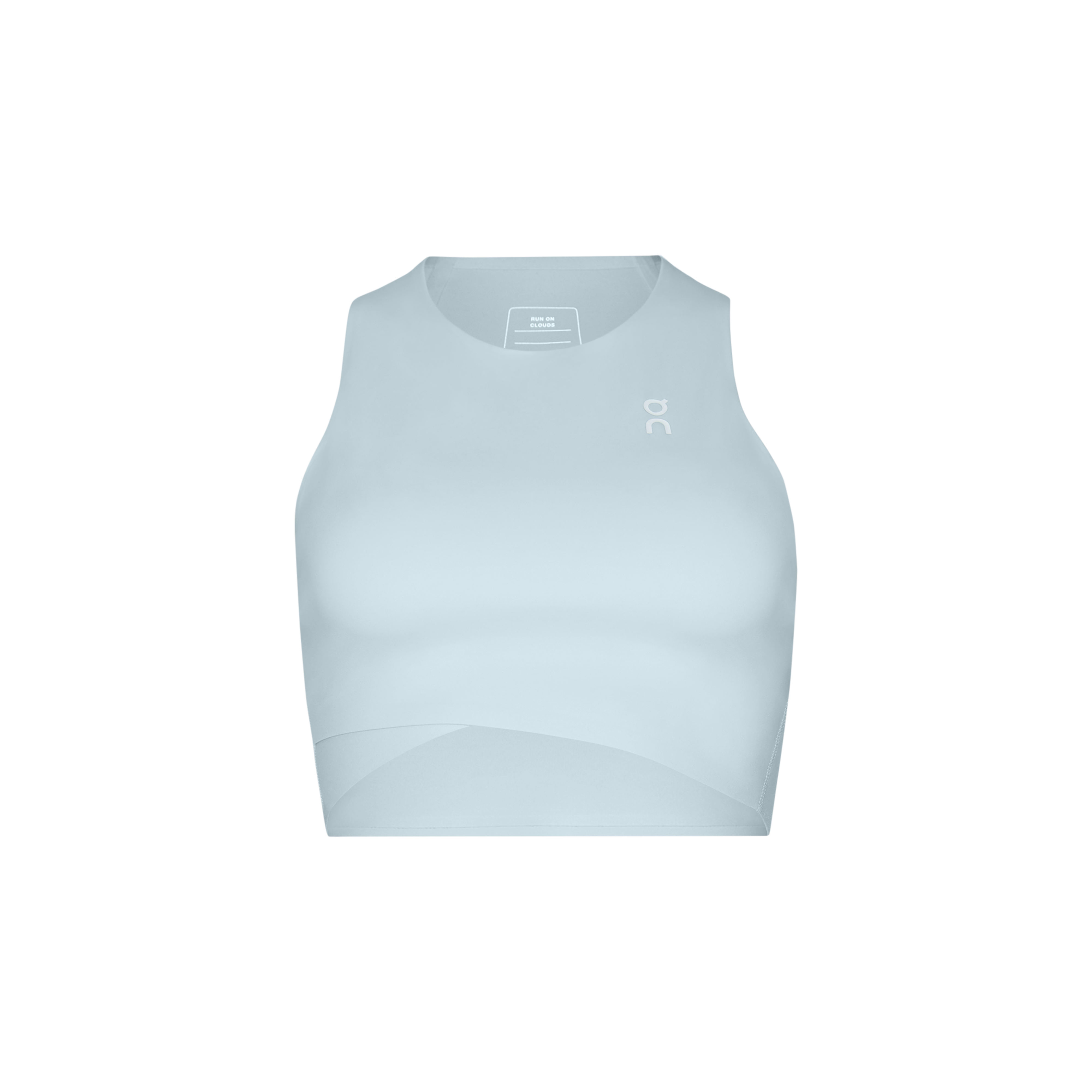 Court Crop Top Shirt in Arctic
