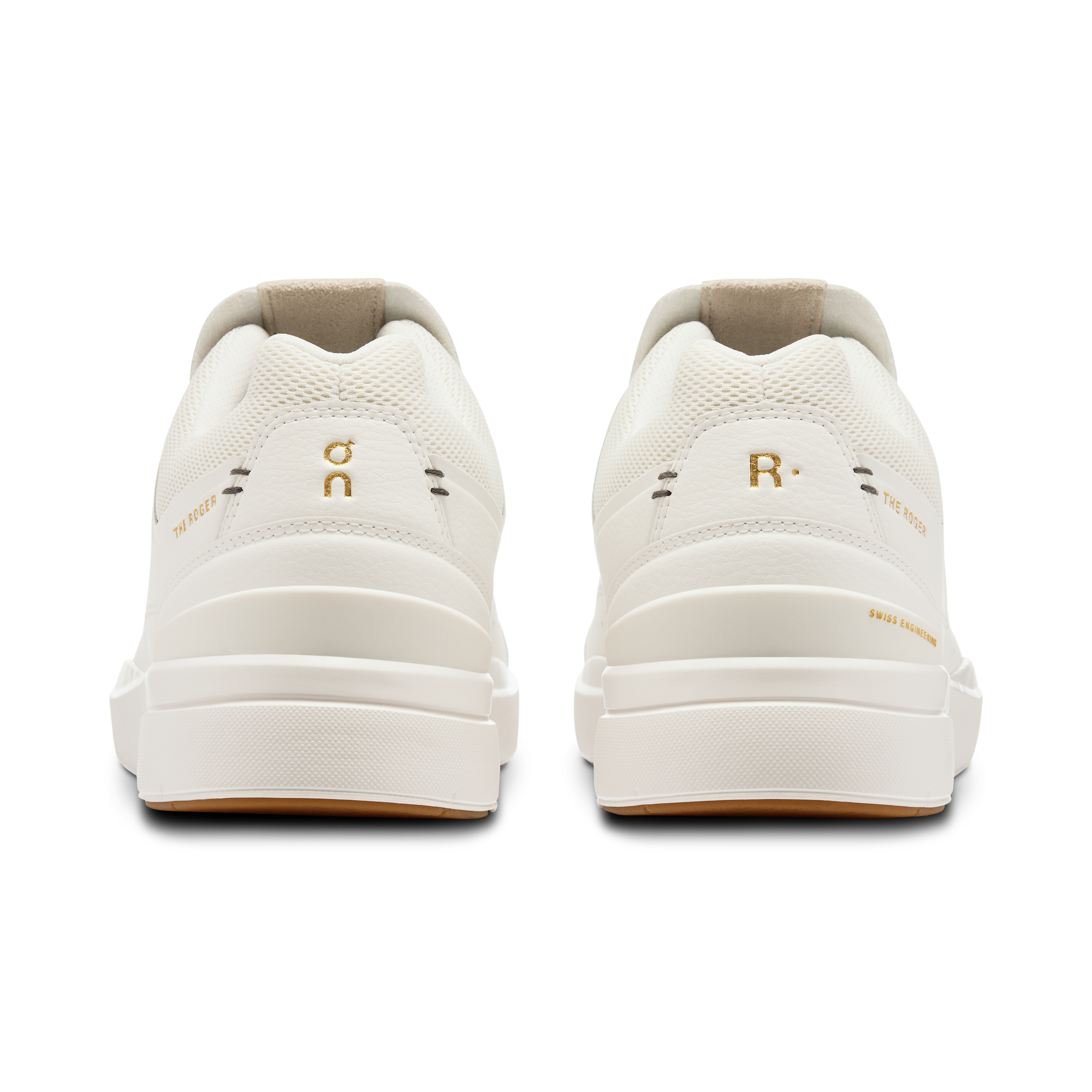 On THE ROGER Centre Court White & Gum Hombre Vida activa Calzado