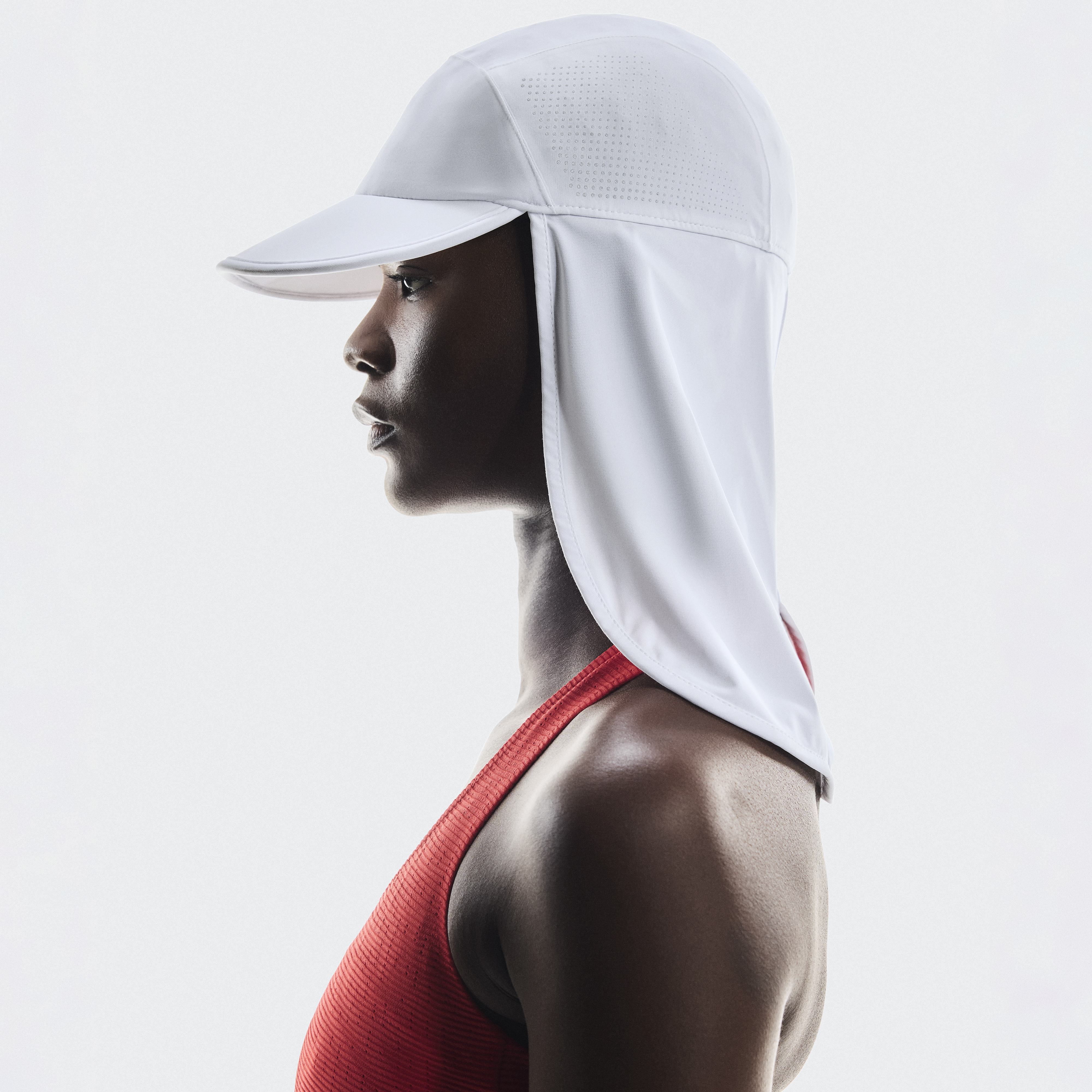 Solar Cap in White