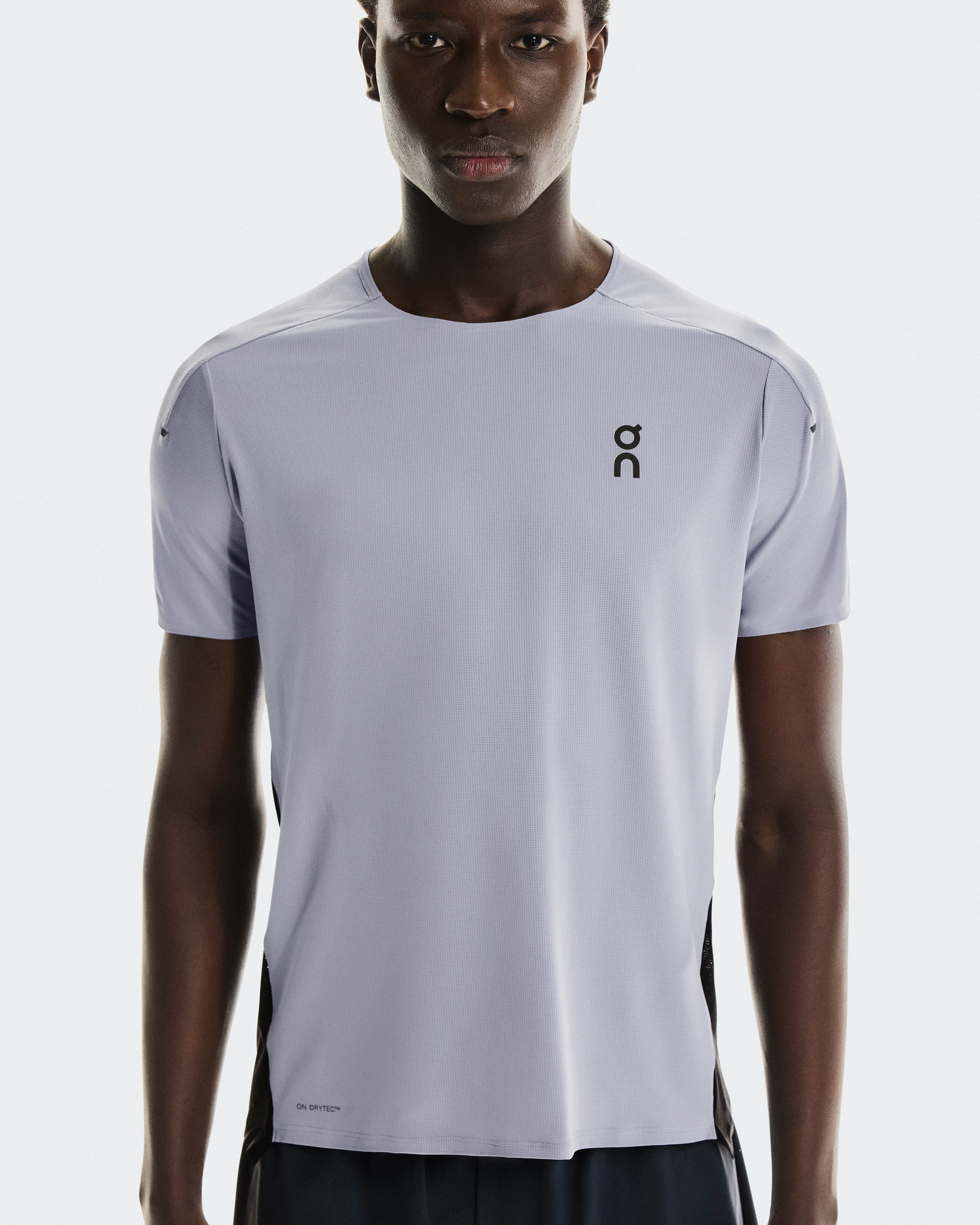 On Performance-T Lilac & Black Men Tops and t-shirts