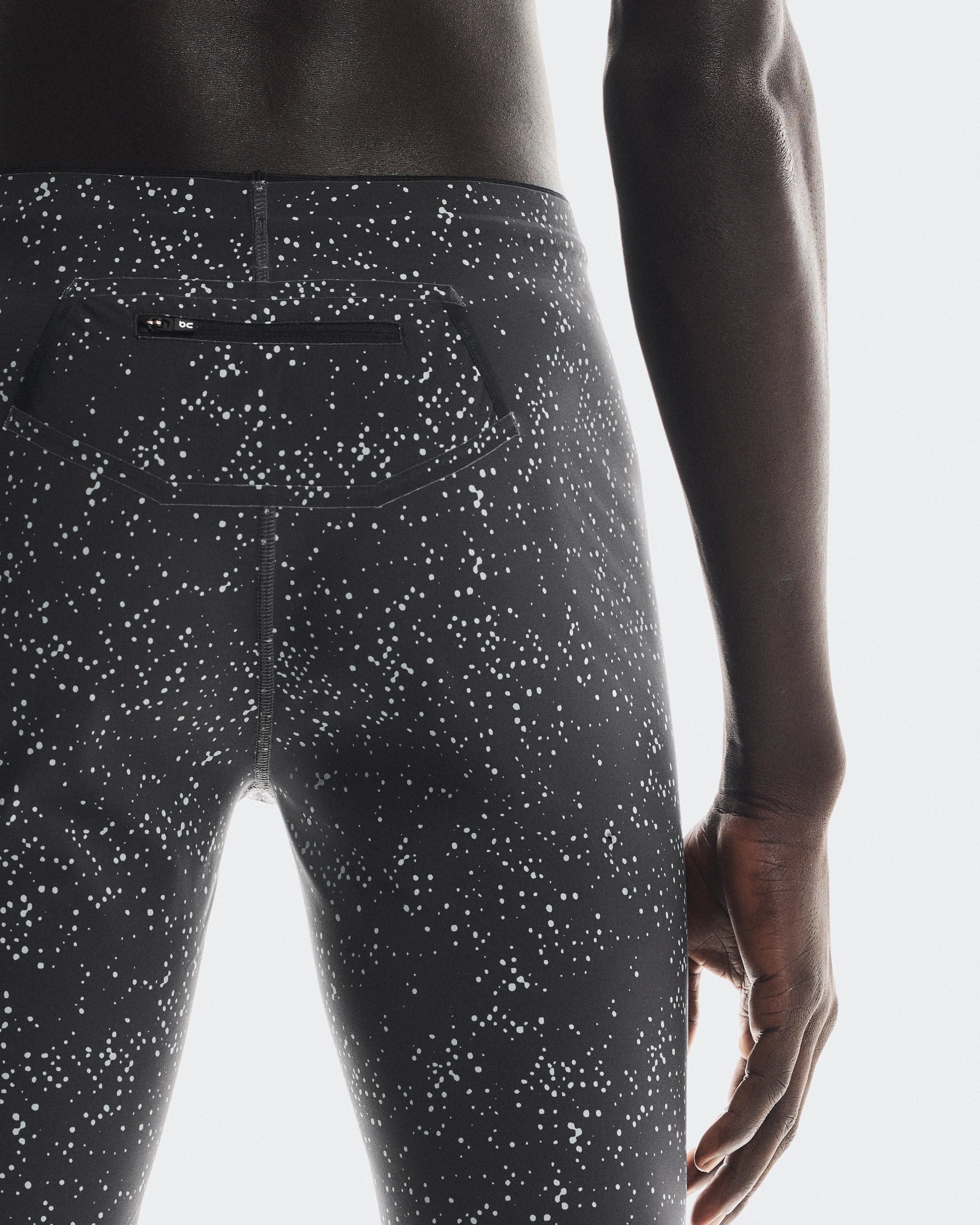 On Race Tights Half Iron & Glacier Men Tights
