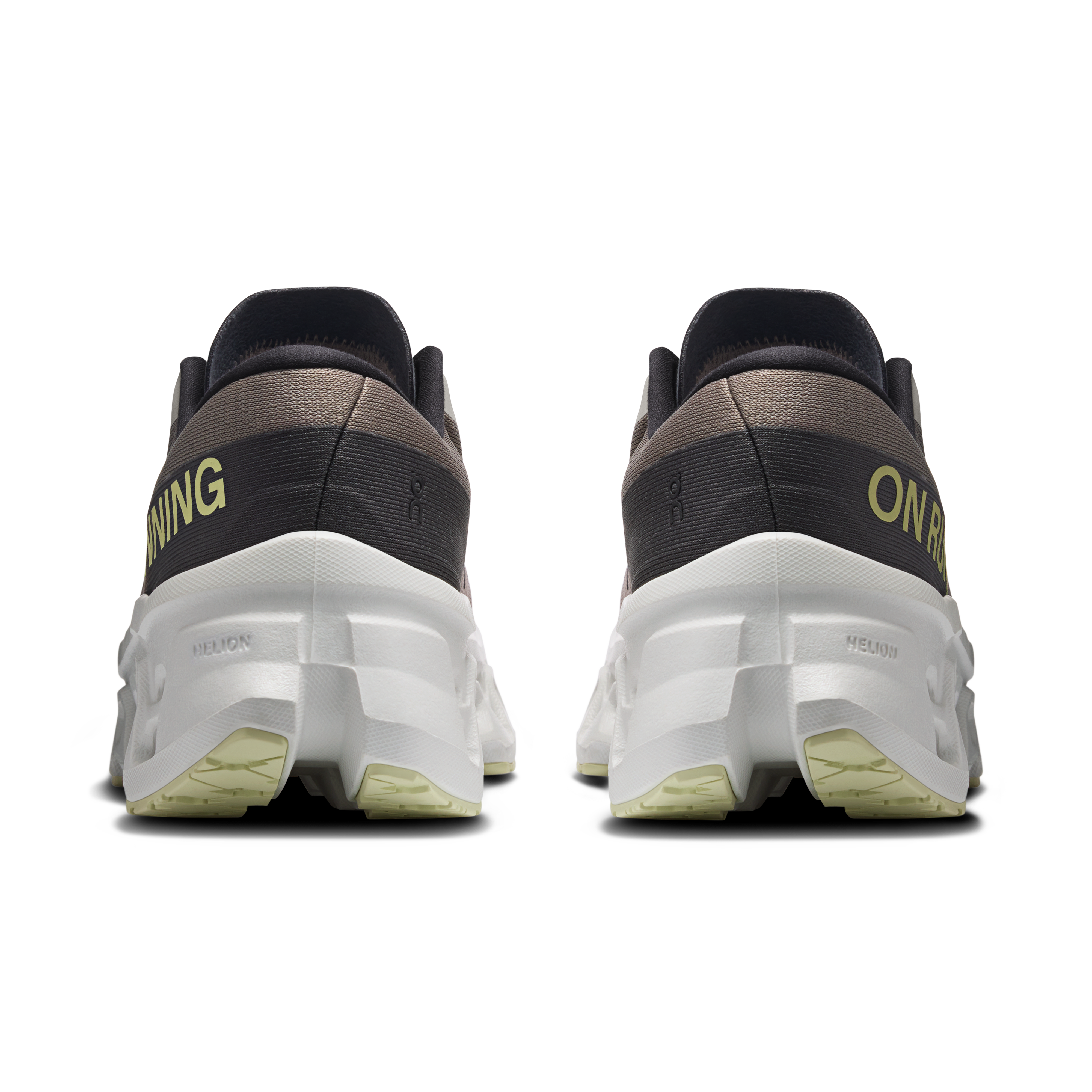 On Cloudmonster 3 Cinder & Ivory Femme Running sur route Chaussures