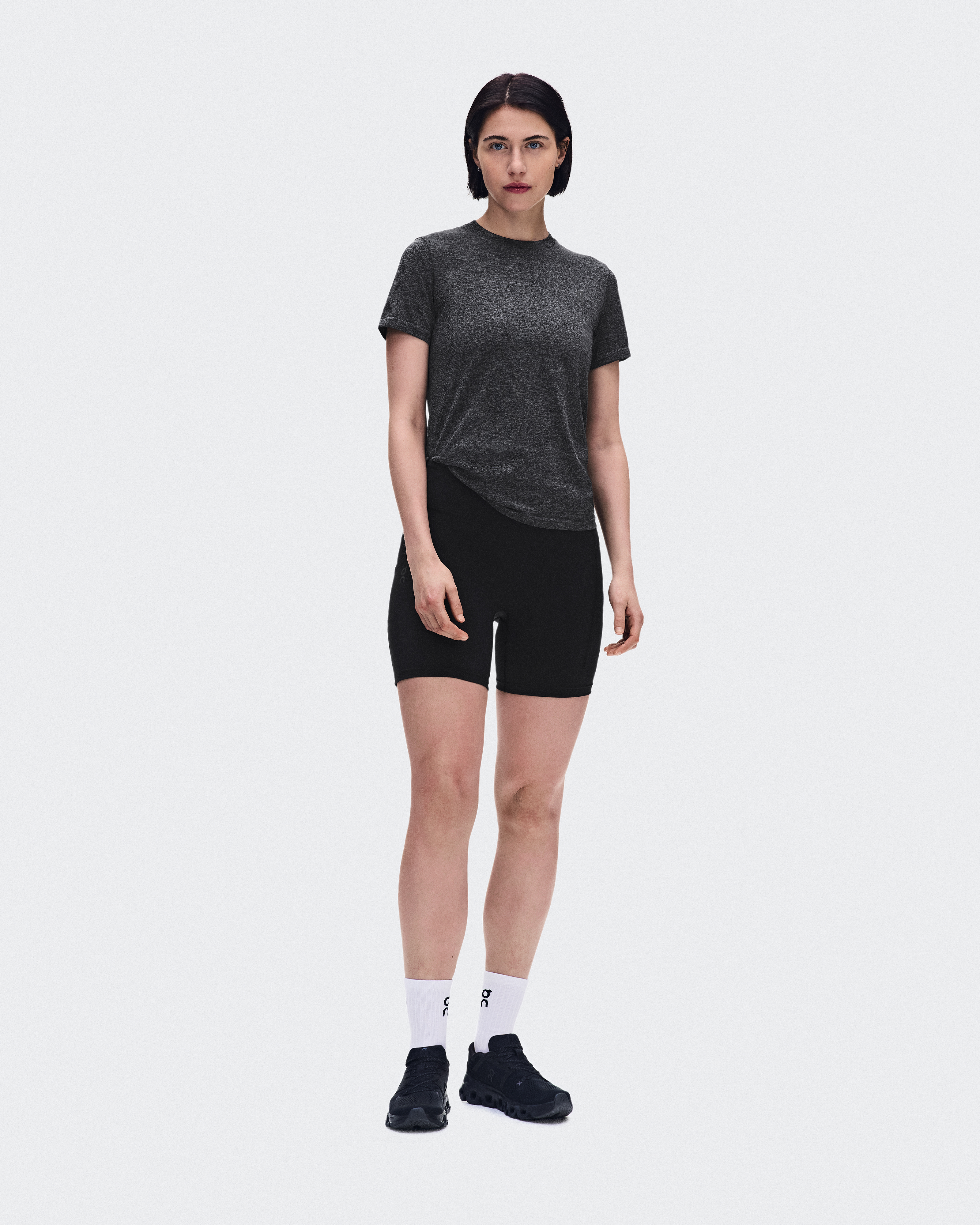 Train Flex-T Short-Sleeve Shirt in Ember Heather