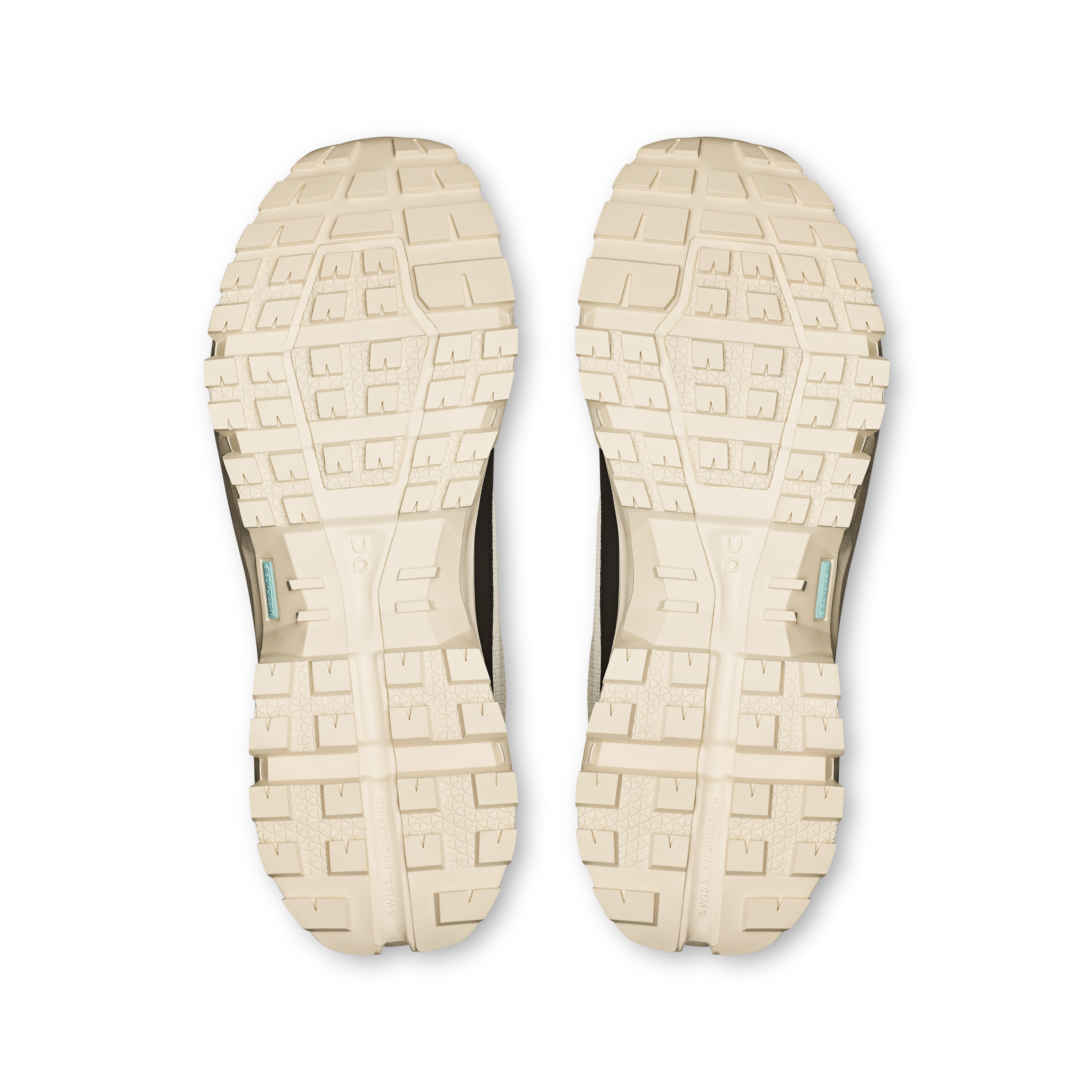 On Cloudrock Low Waterproof Ivory & Ivory Men Hiking Shoes
