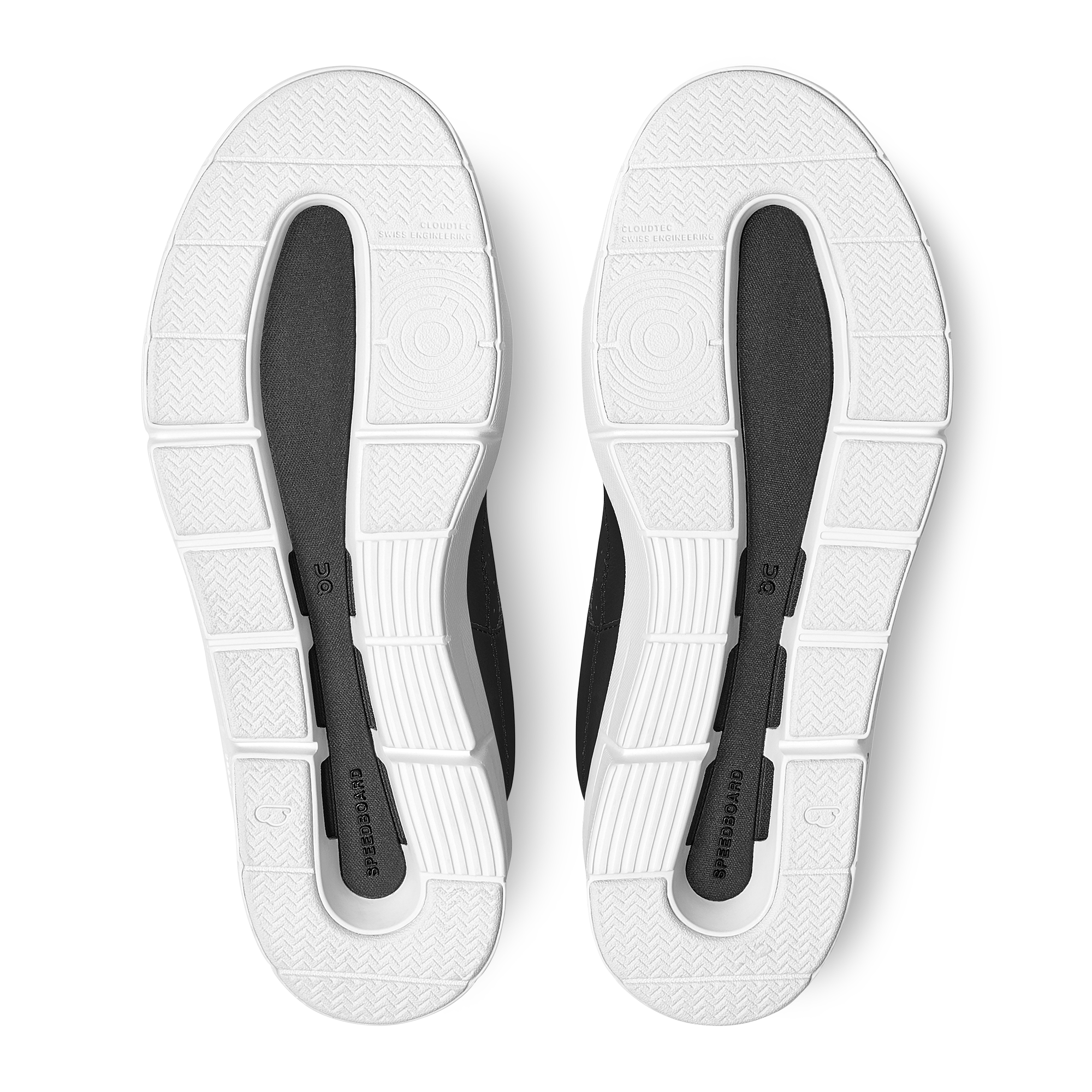 On THE ROGER Clubhouse Black & White Feminino Vida ativa Tênis