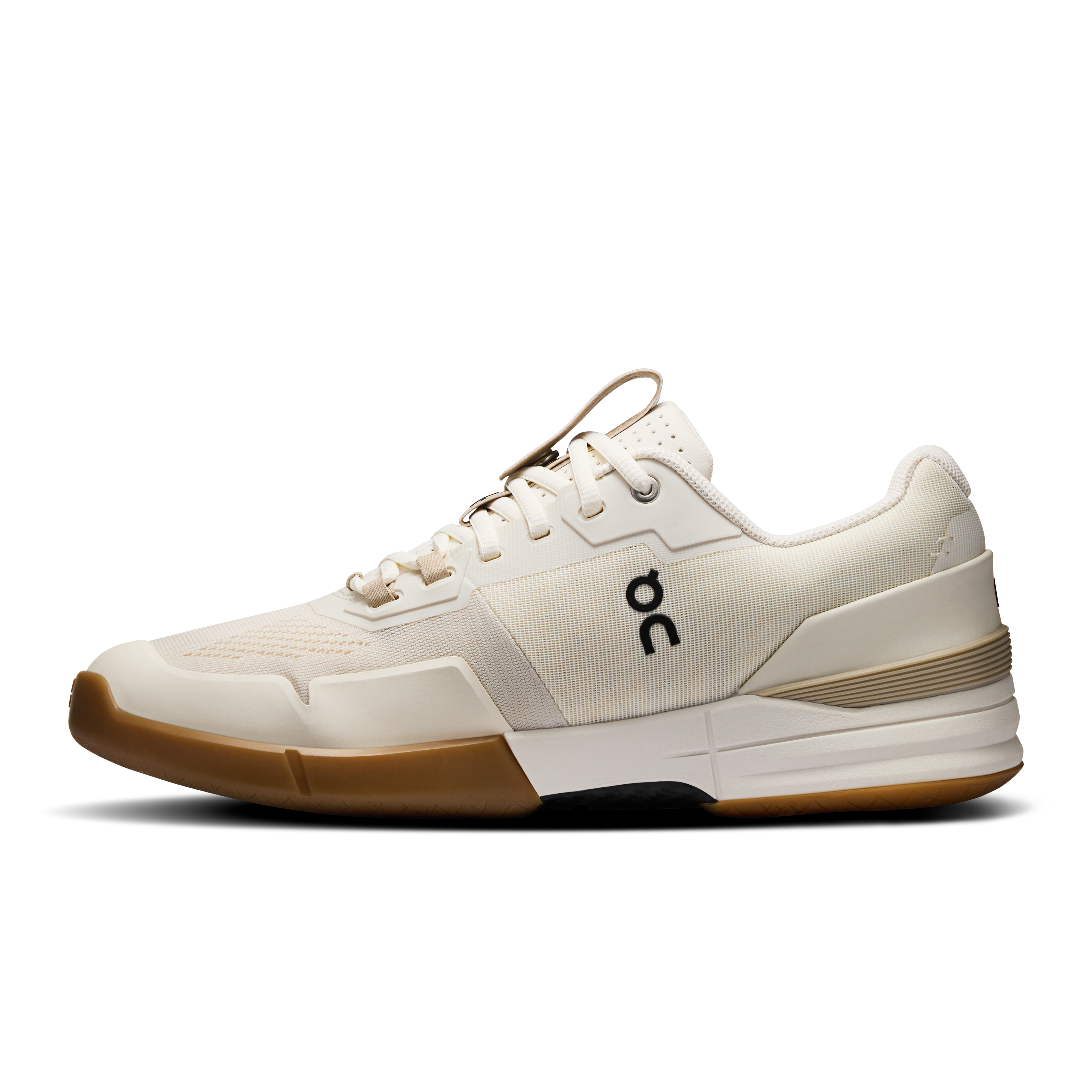 On THE ROGER Pro Ivory & Ivory メンズ テニス シューズ